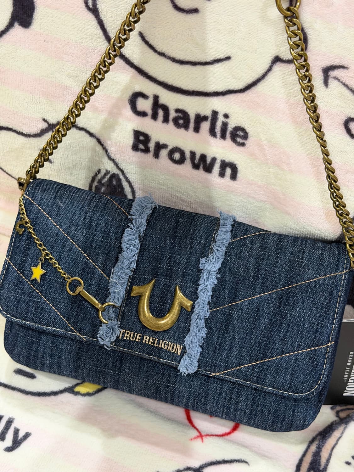 [신상✨프리뷰세일] 트루릴리젼 데님 숄더백 y2k 상품이미지1