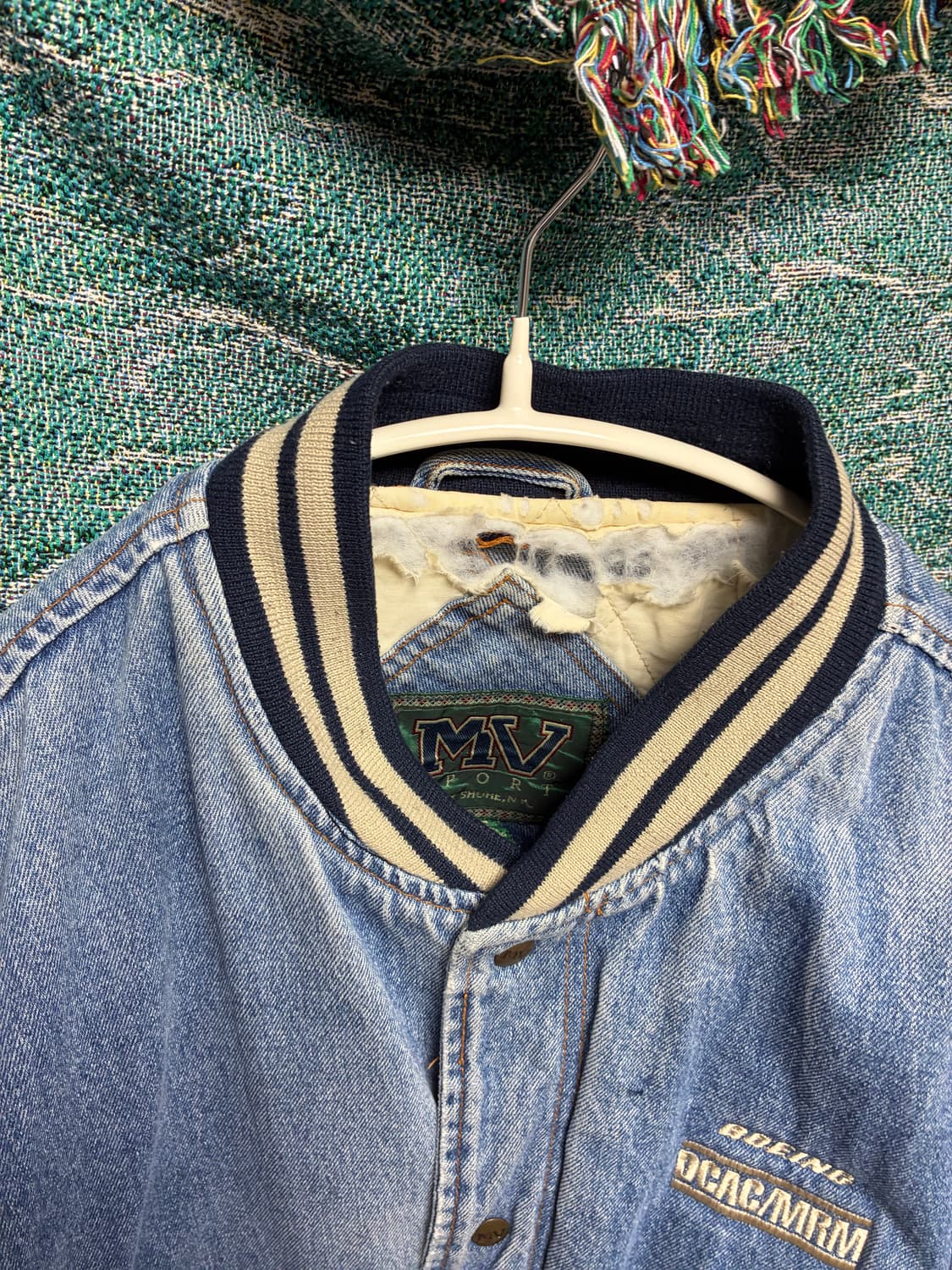 Vintage 데님 비시티 자켓 상품이미지8