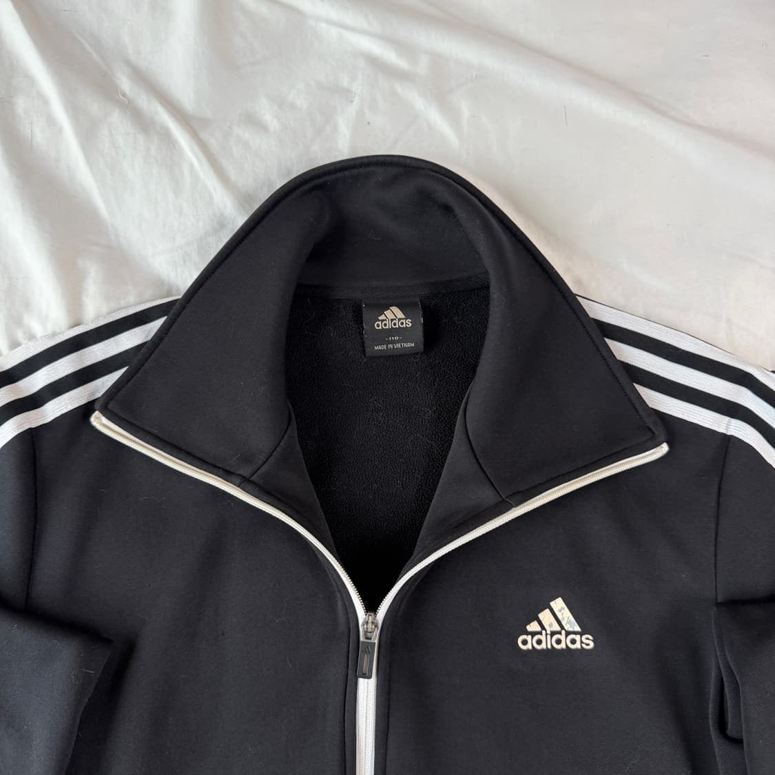 2+1) 아디다스 트랙탑 블랙 기모 져지 XXL 상품이미지2