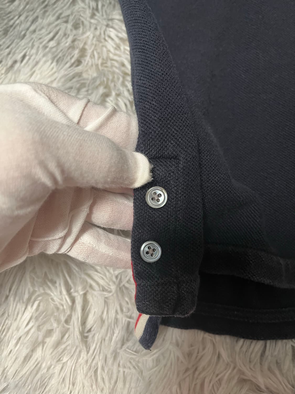 톰브라운 백삼선 반팔 상품이미지5