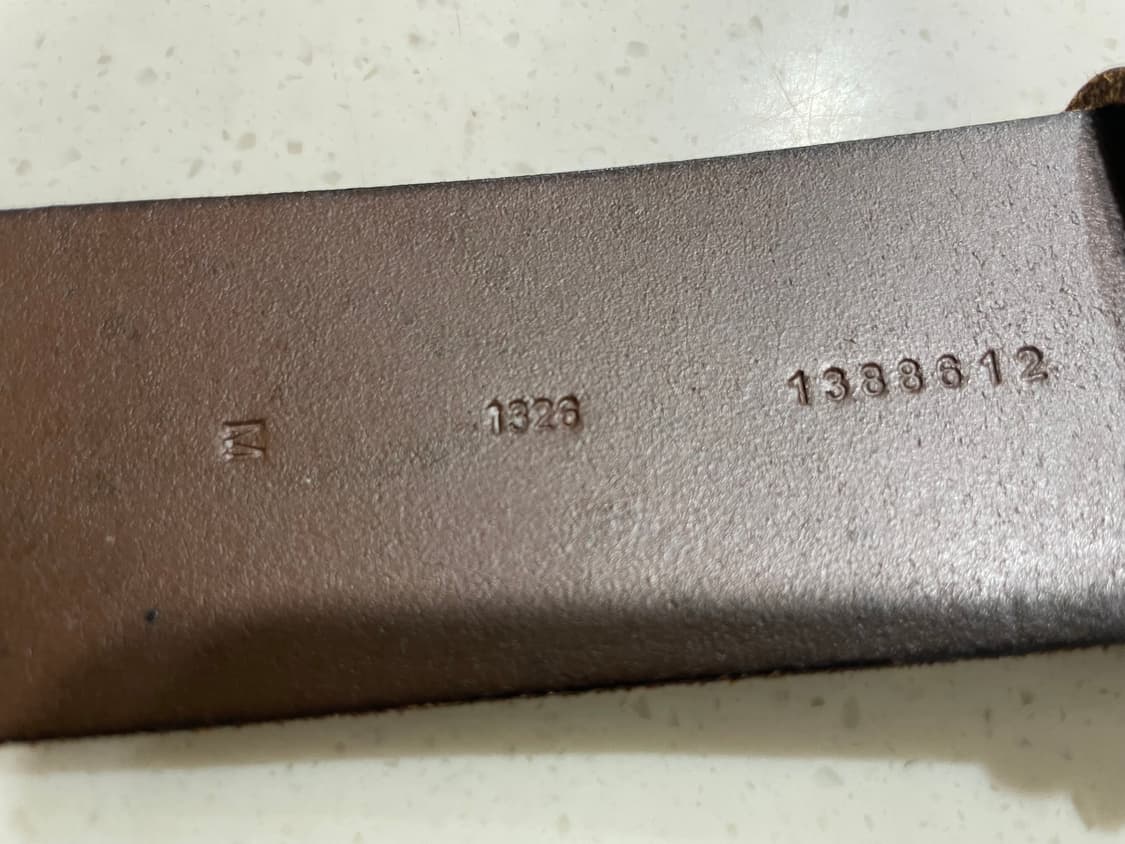 [M] RALPH LAUREN 랄프로렌 버클 레더 벨트 상품이미지3