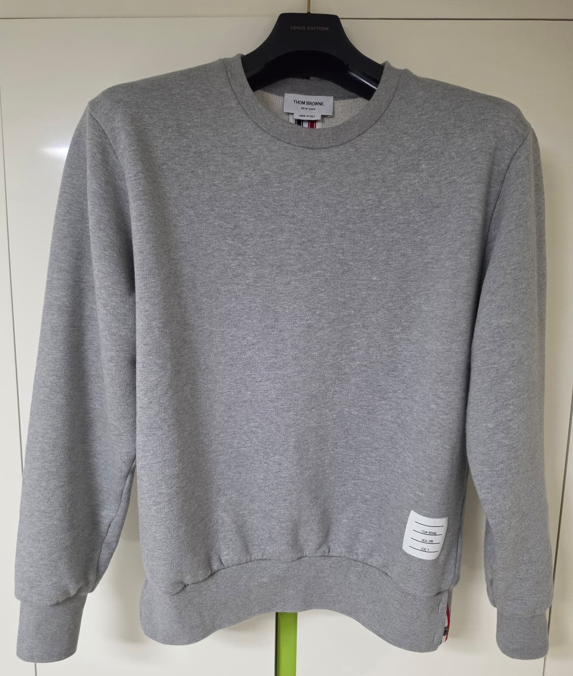 톰브라운 백 삼선 맨투맨 회색 4사이즈 실착5회 상품이미지1