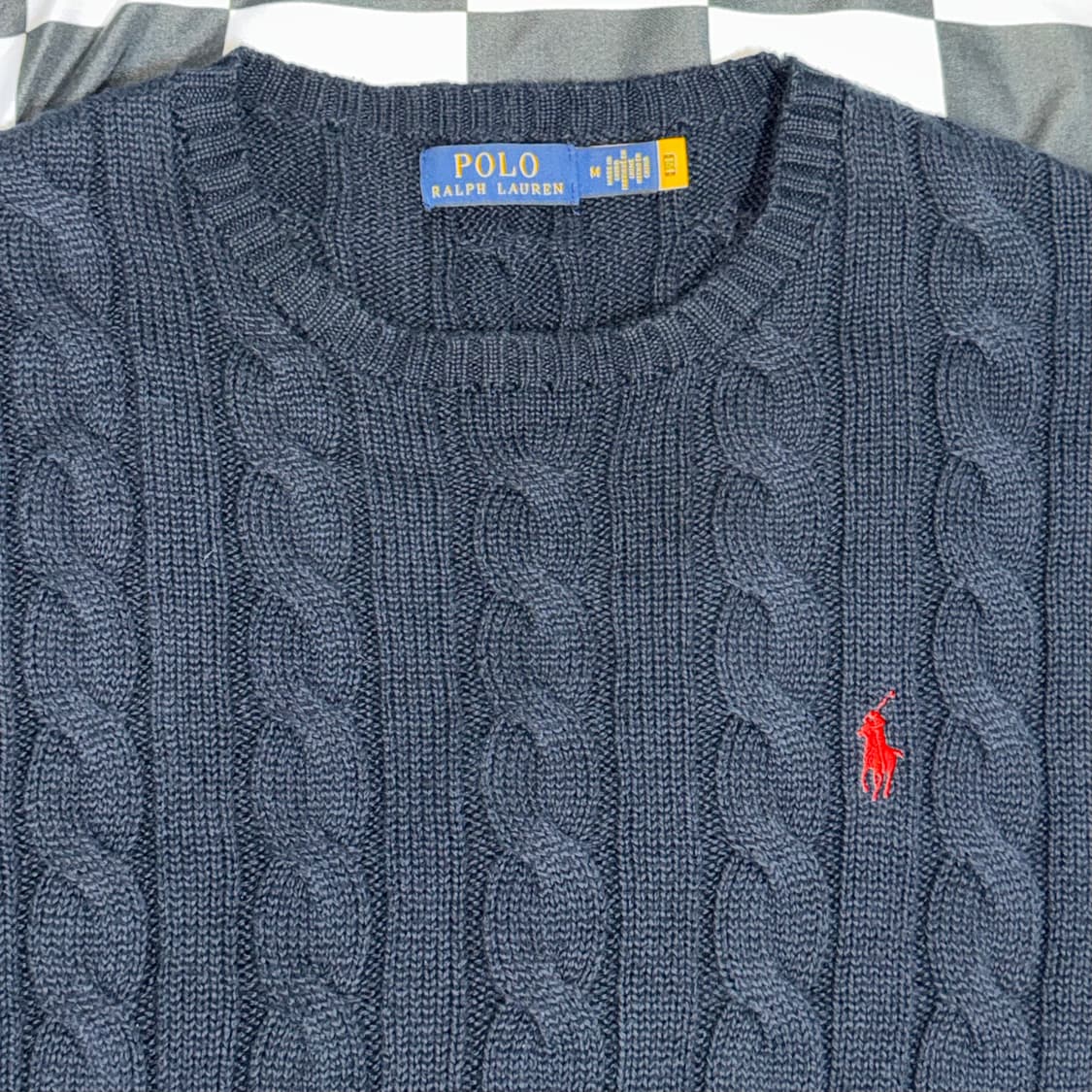 폴로 랄프로렌 꽈배기 니트 상품이미지3