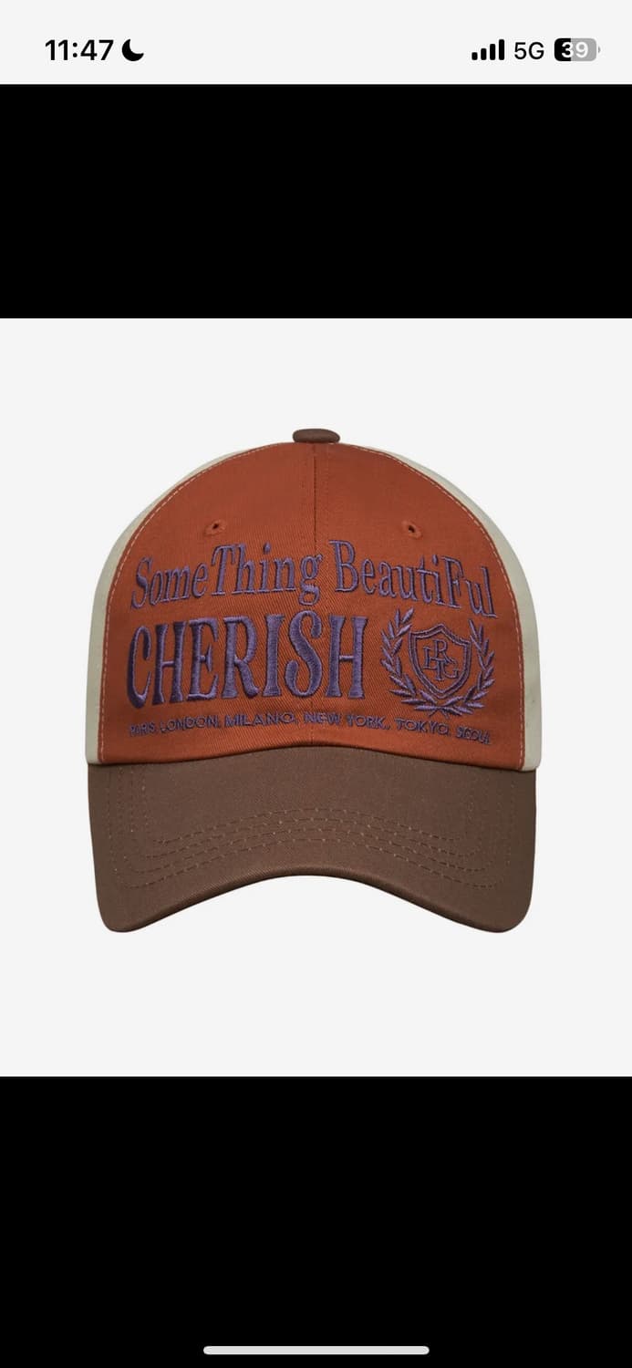 라티젠 볼캡 오렌지/브라운 상품이미지1