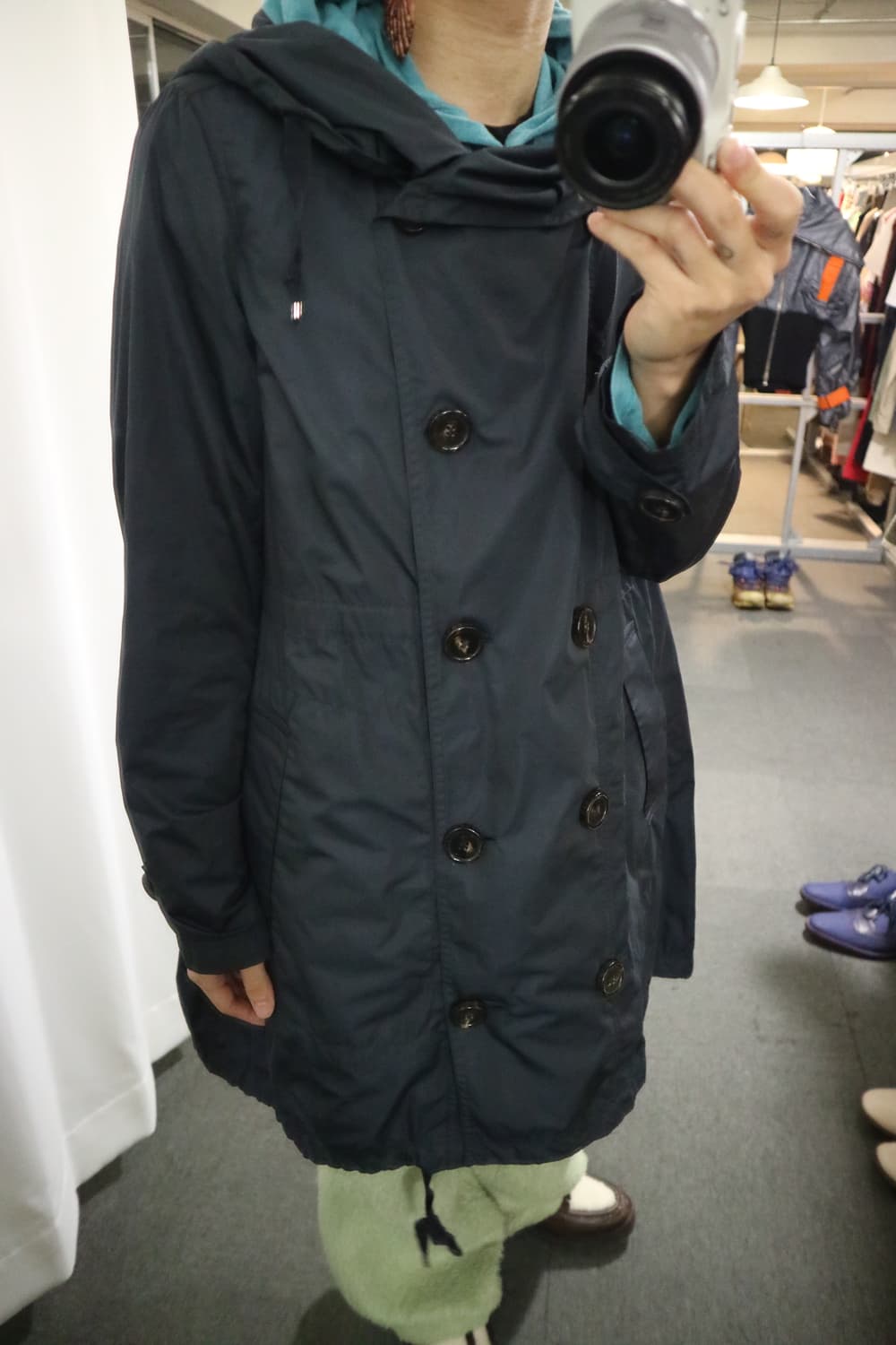 Les Copains long parka 상품이미지2