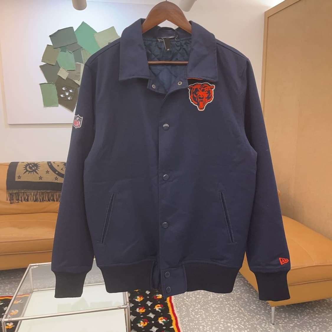 뉴에라 시카고 베어스 바시티 봄버 자켓 M C07093 상품이미지3