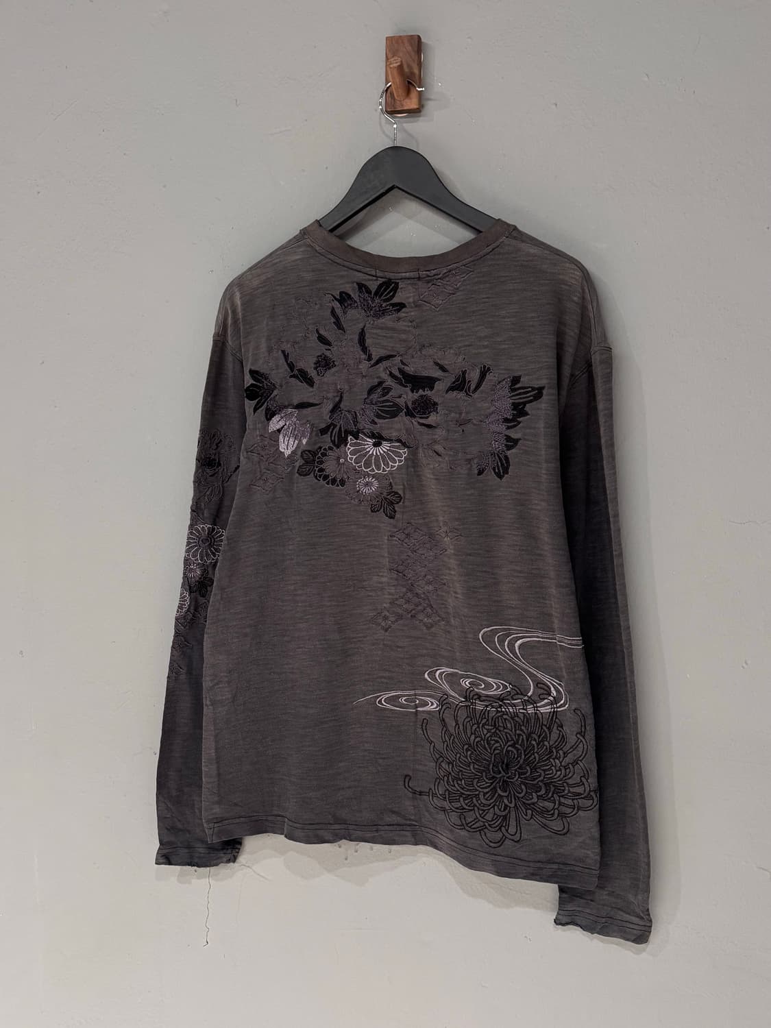 Harakari 오리엔탈 오니 자수 롱슬리브  상품이미지3