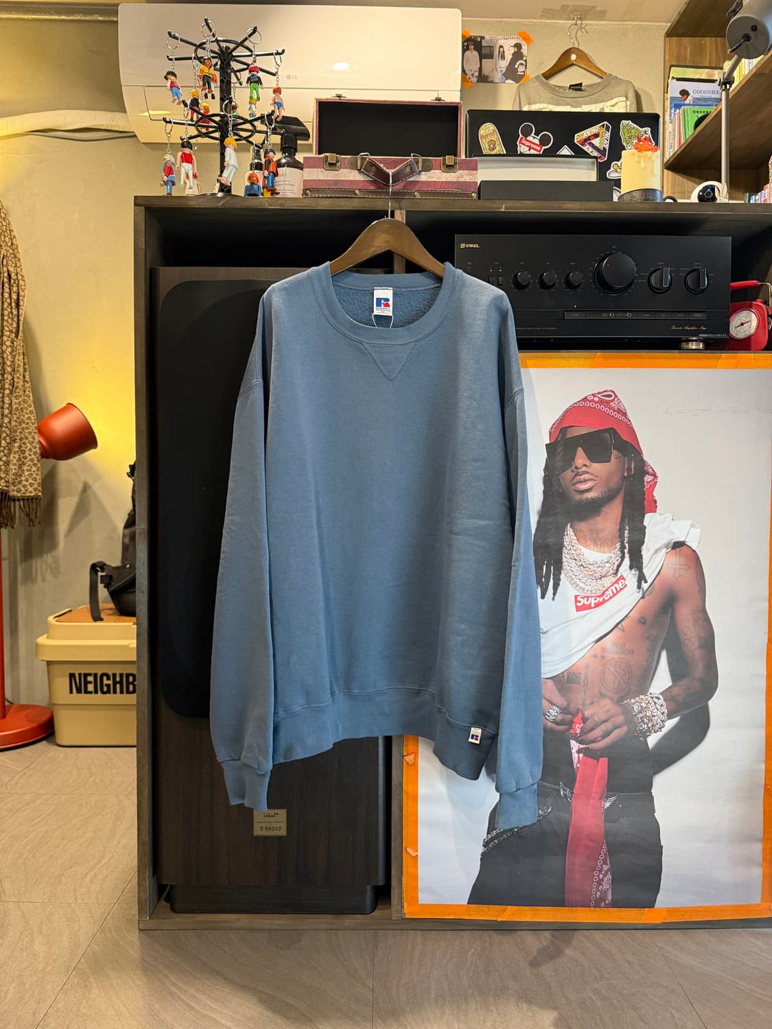 00s 러셀 블랭크 스웻셔츠 XL(2XL) 상품이미지1