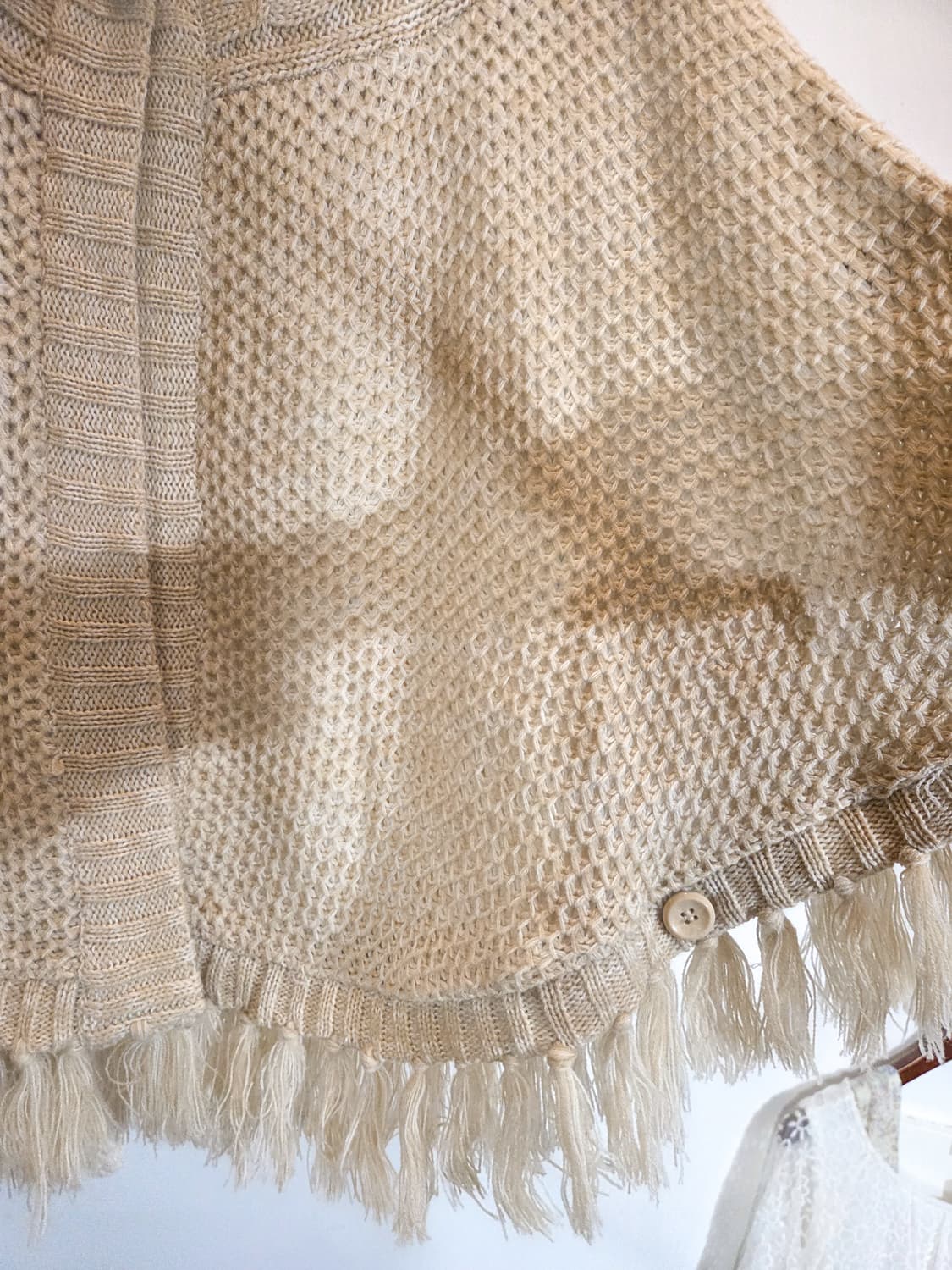 토글 버튼 케이프 가디건 상품이미지3