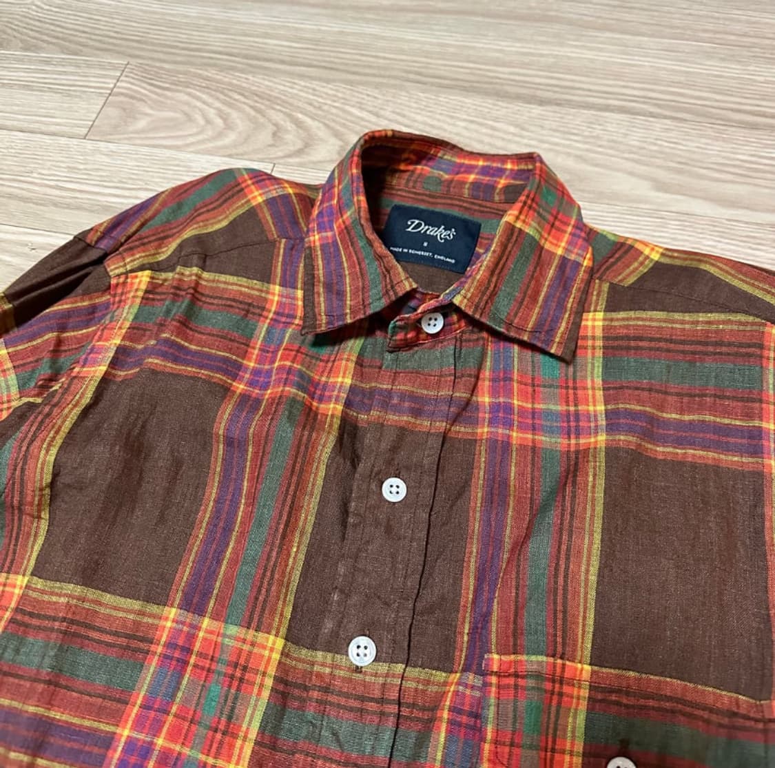 드레익스 린넨 셔츠 s 상품이미지3