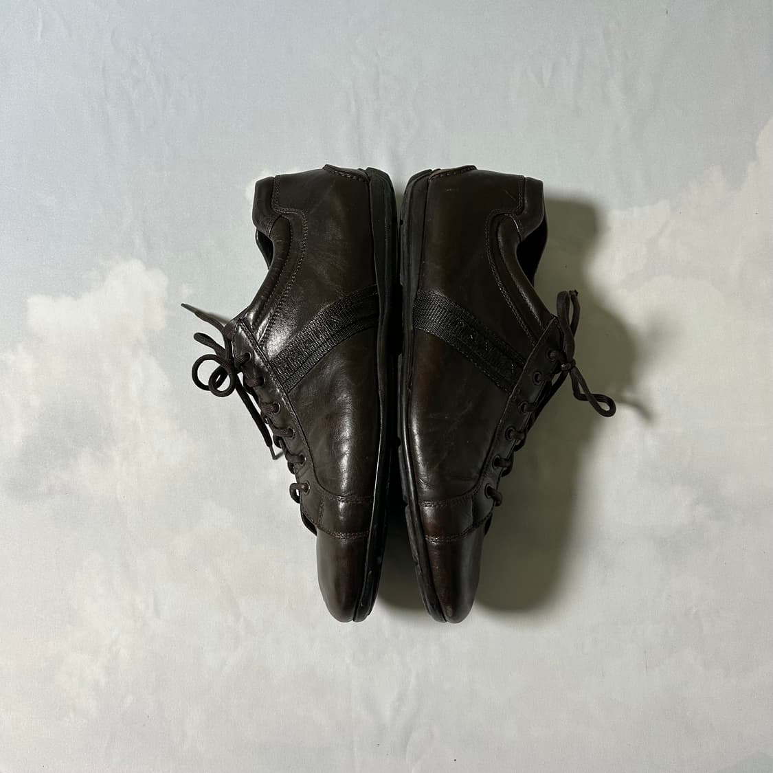 Prada sports leather sneakers 상품이미지4