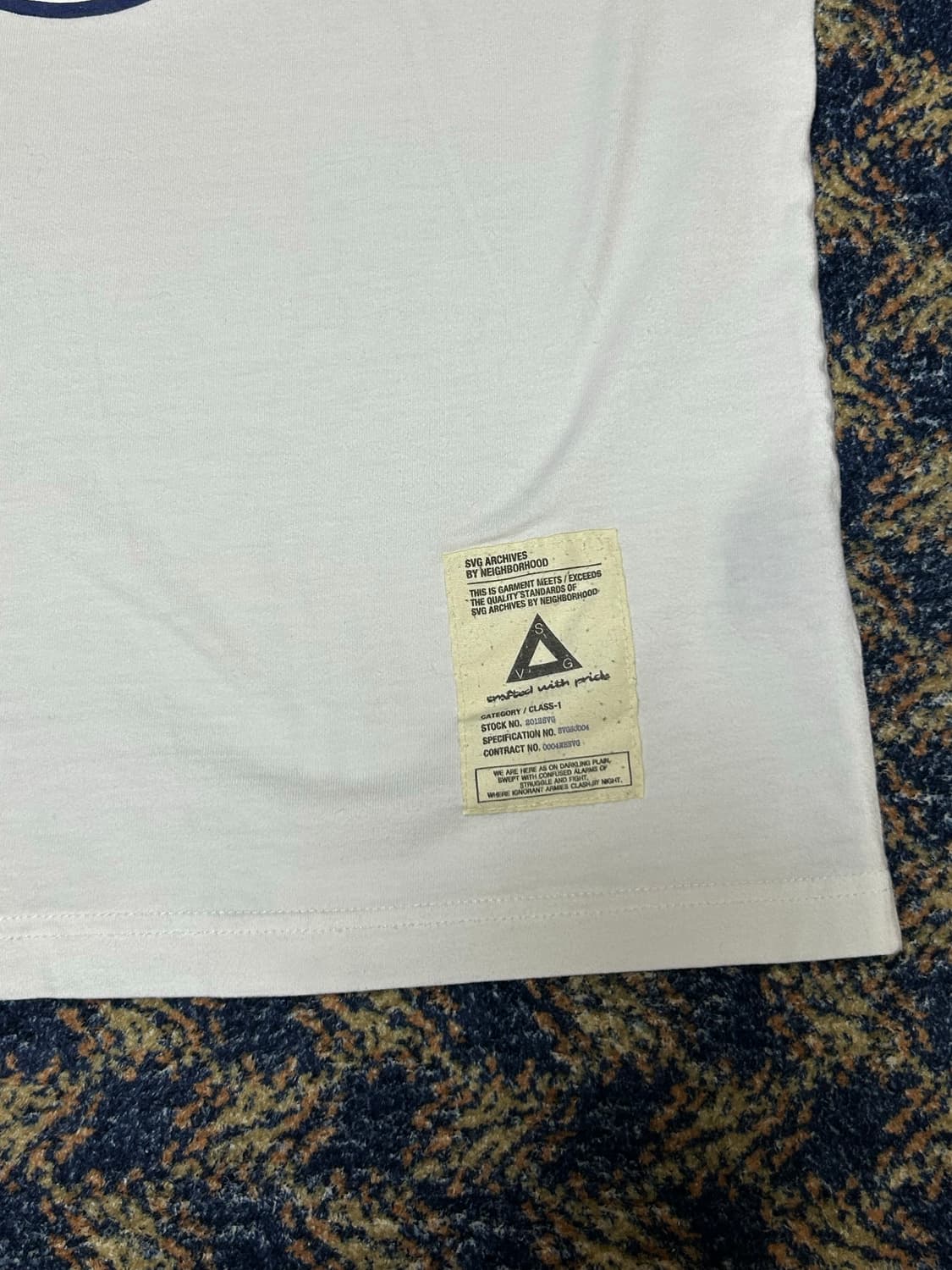 네이버후드 SVG 티셔츠 상품이미지3