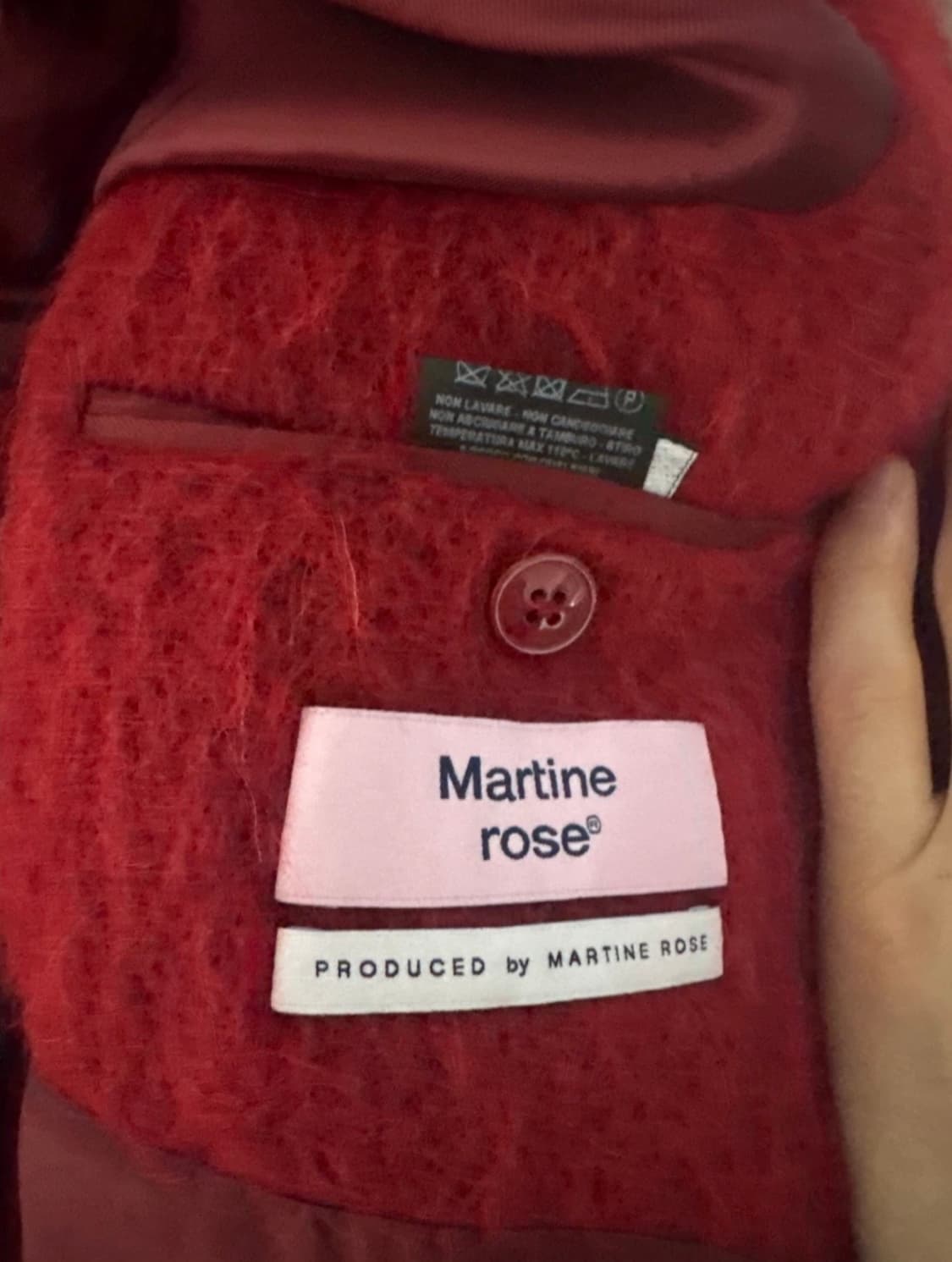 (48) 마틴 로즈 랩 트위스트 블레이저 코트  상품이미지4