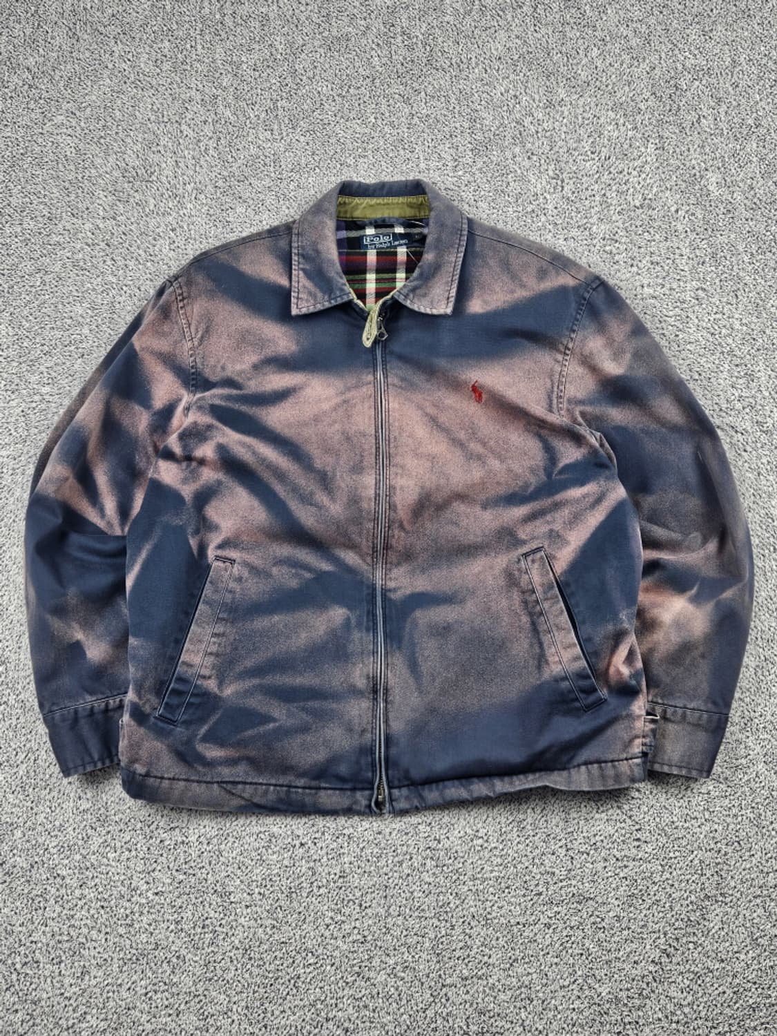 폴로랄프로렌 다잉 워시드 커스텀 블루종 자켓 ( L ) / 10082 상품이미지1