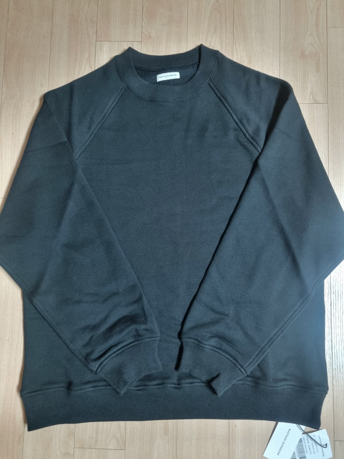 캡틴선샤인 Suvin Sweat Crewneck Pullover Navy 상품이미지1