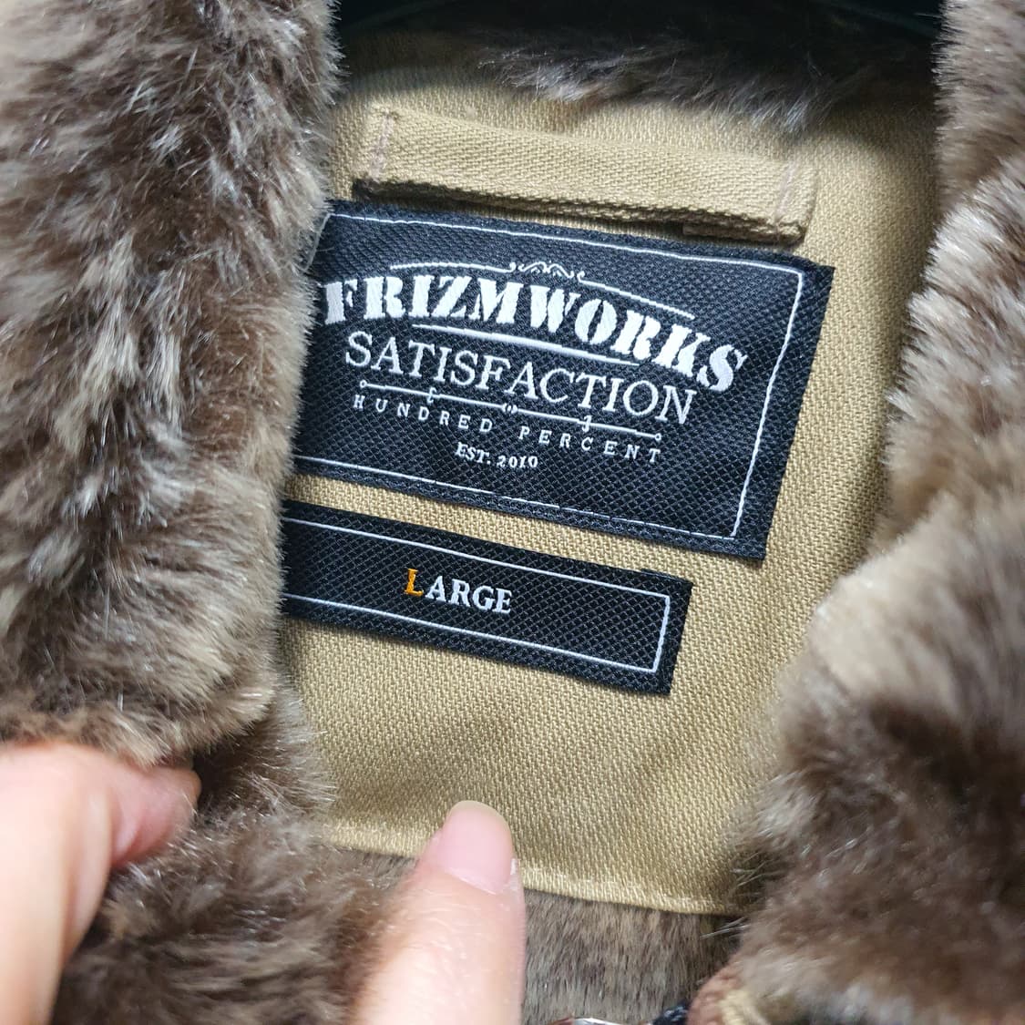 프리즘웍스 남성 안감 누빔  덱 자켓  상품이미지7