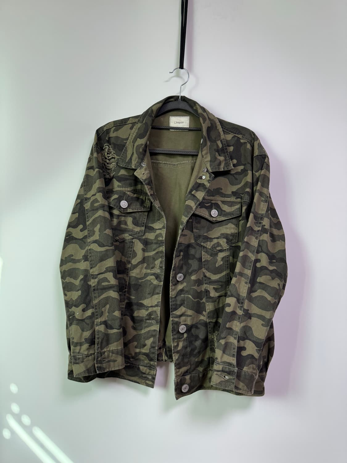 L'espoir 카모 밀리터리 자켓 90-95 상품이미지2