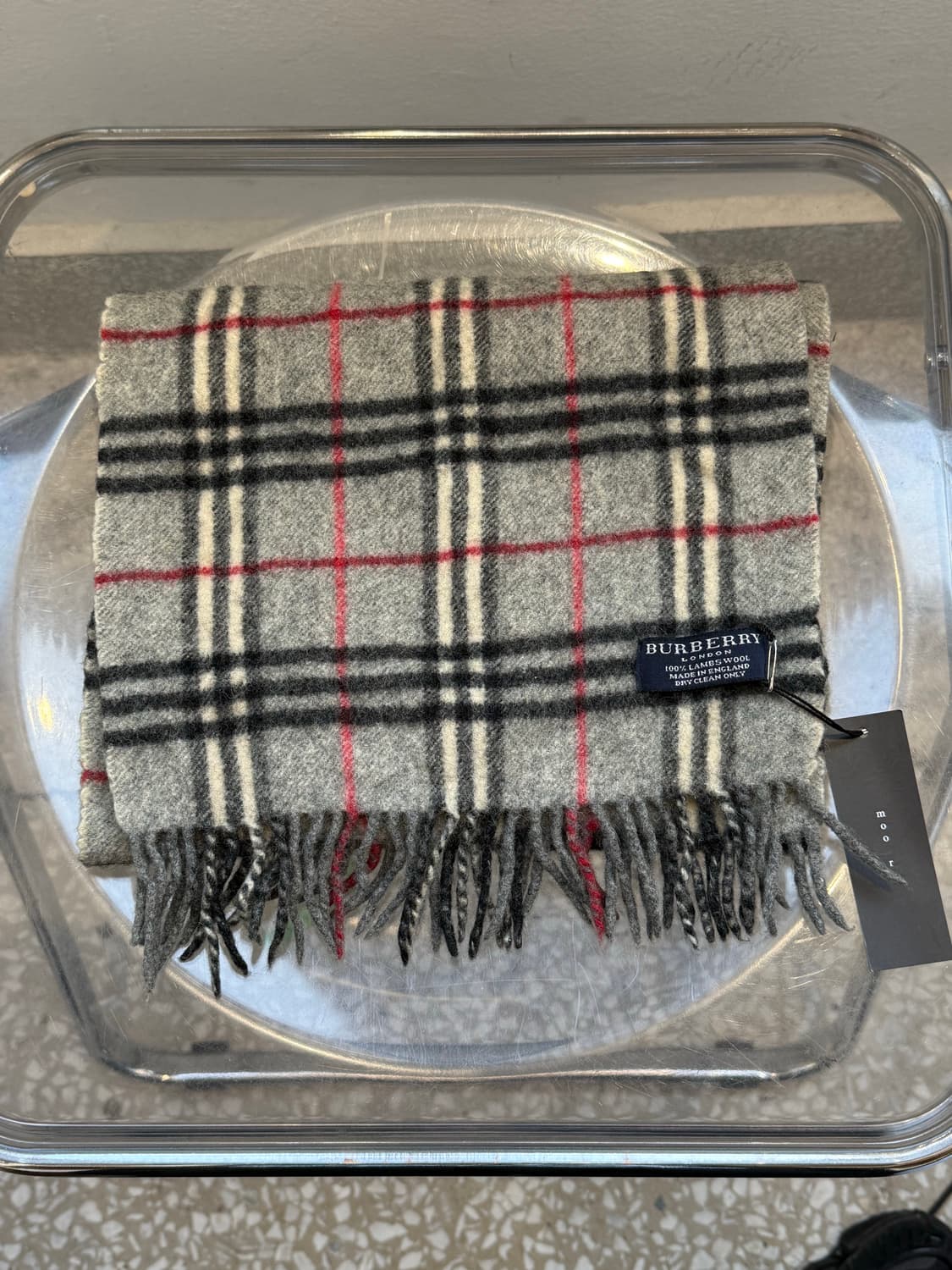 Burberry lamb wool muffler   상품이미지2
