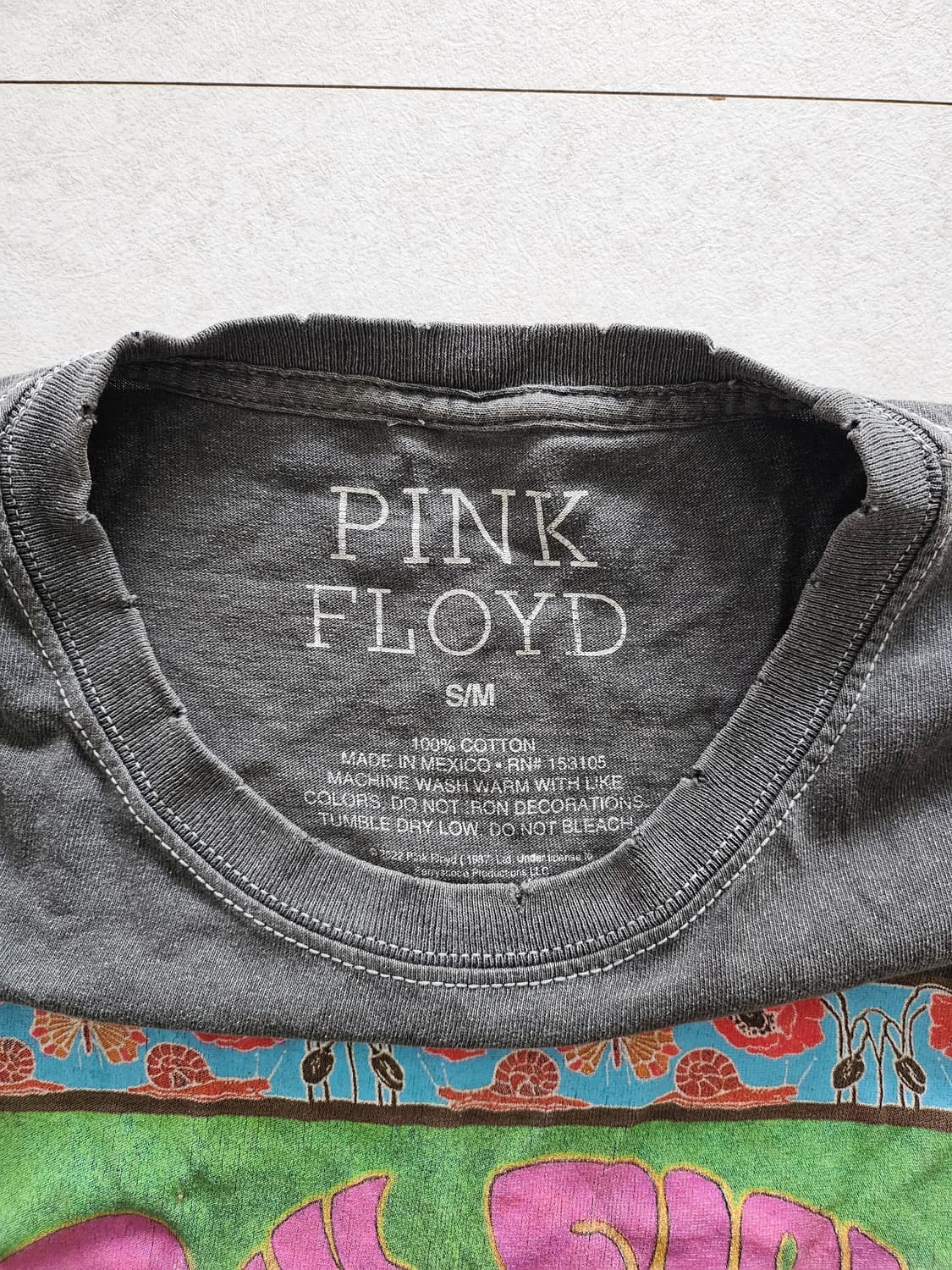 핑크플로이드 PINK FLOYD 반팔 상품이미지4