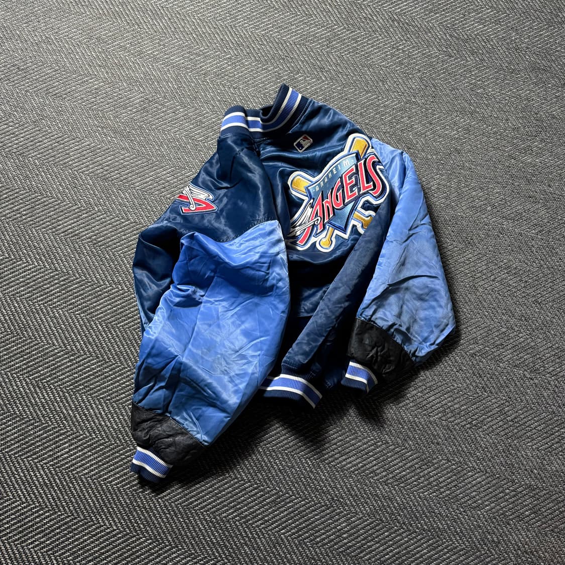 90s 스타터 MLB 에인절스 베이스볼 바시티 자켓 상품이미지1