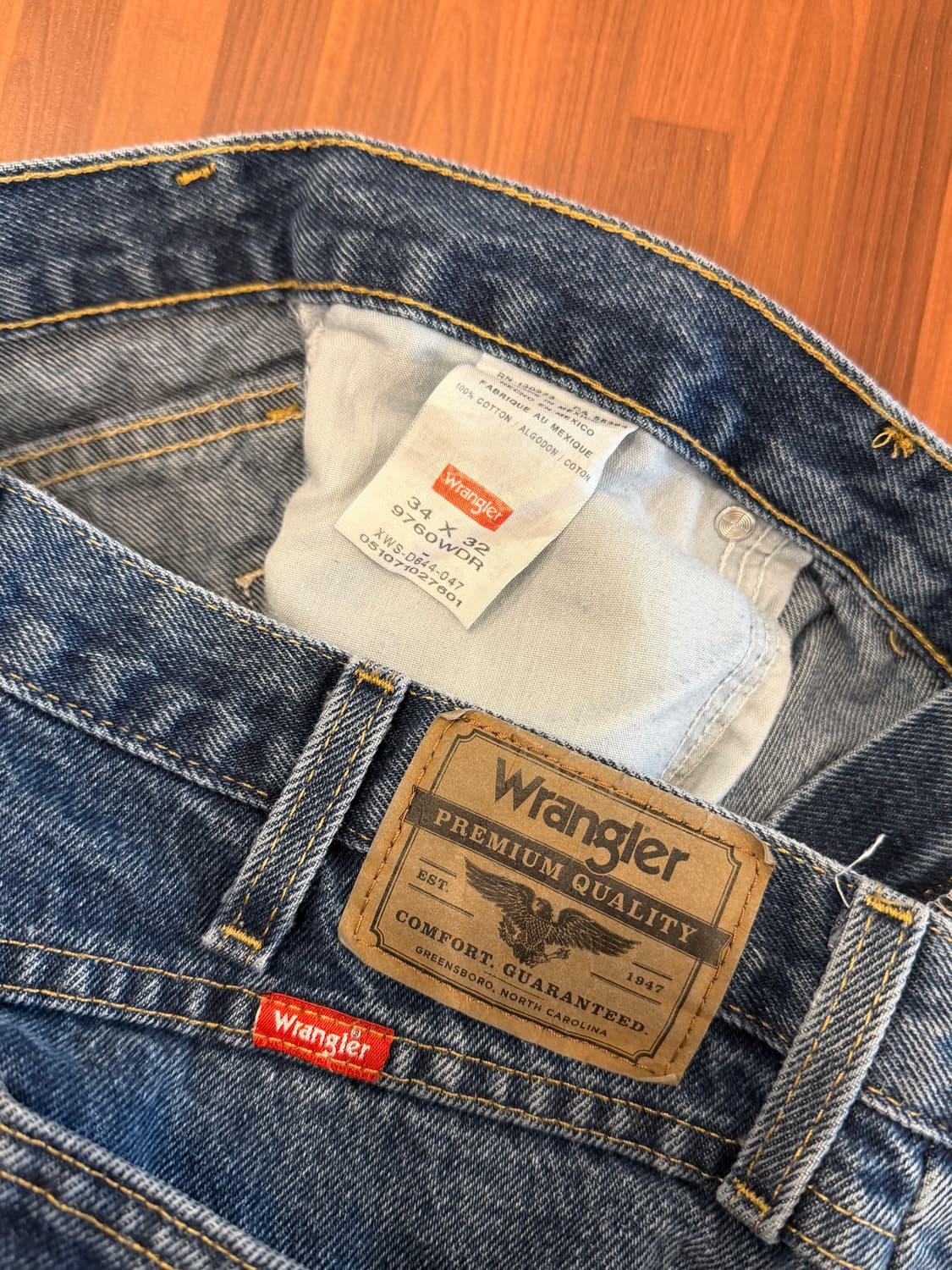 Wrangler 랭글러 데님 팬츠 (34inch) 상품이미지9