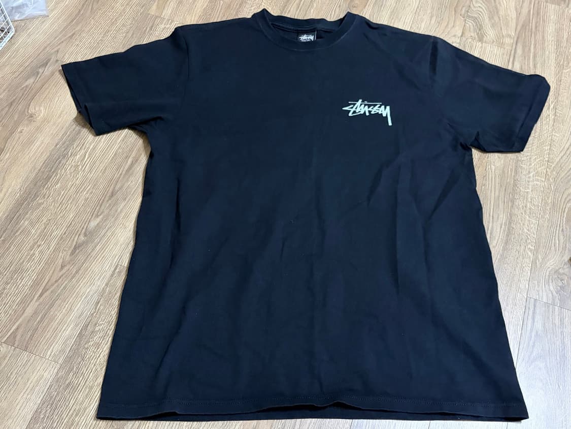 정품) 스투시 Stussy LANDIN TEE 블랙 M사이즈 상품이미지2