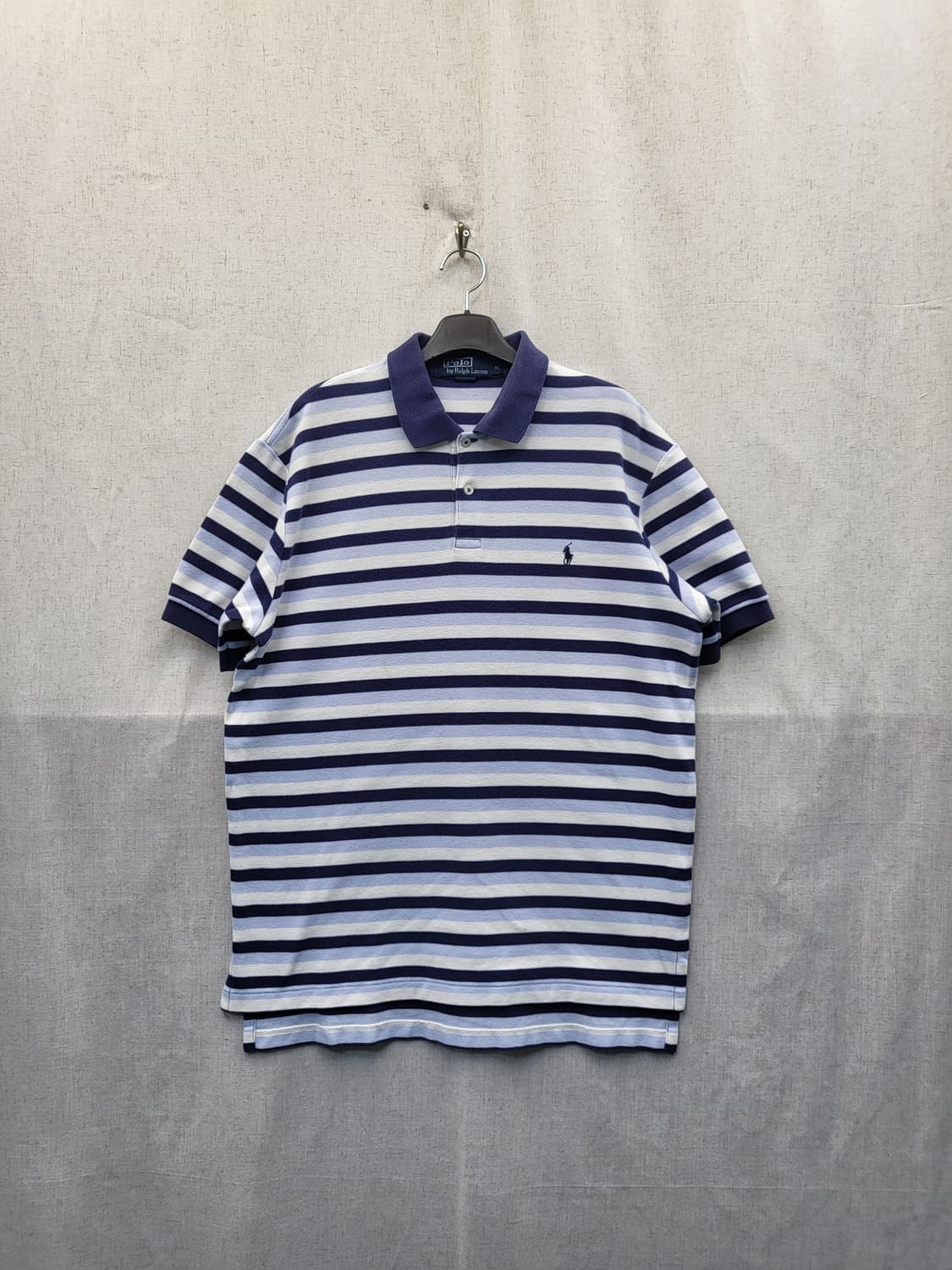 폴로 랄프로렌 스트라이프 반팔 카라티 상품이미지1