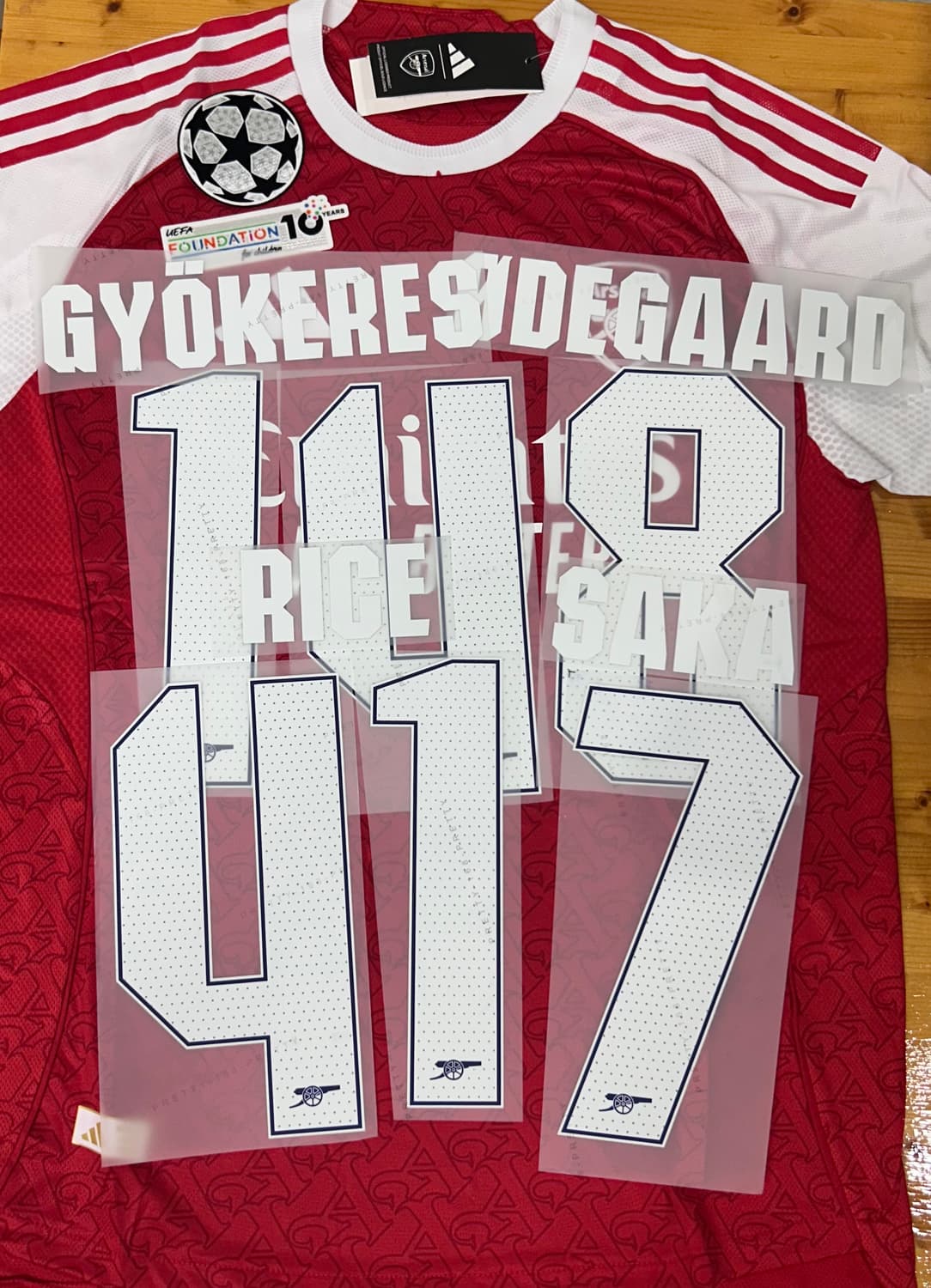 25-26 아스날 홈 유니폼 새상품 상품이미지4