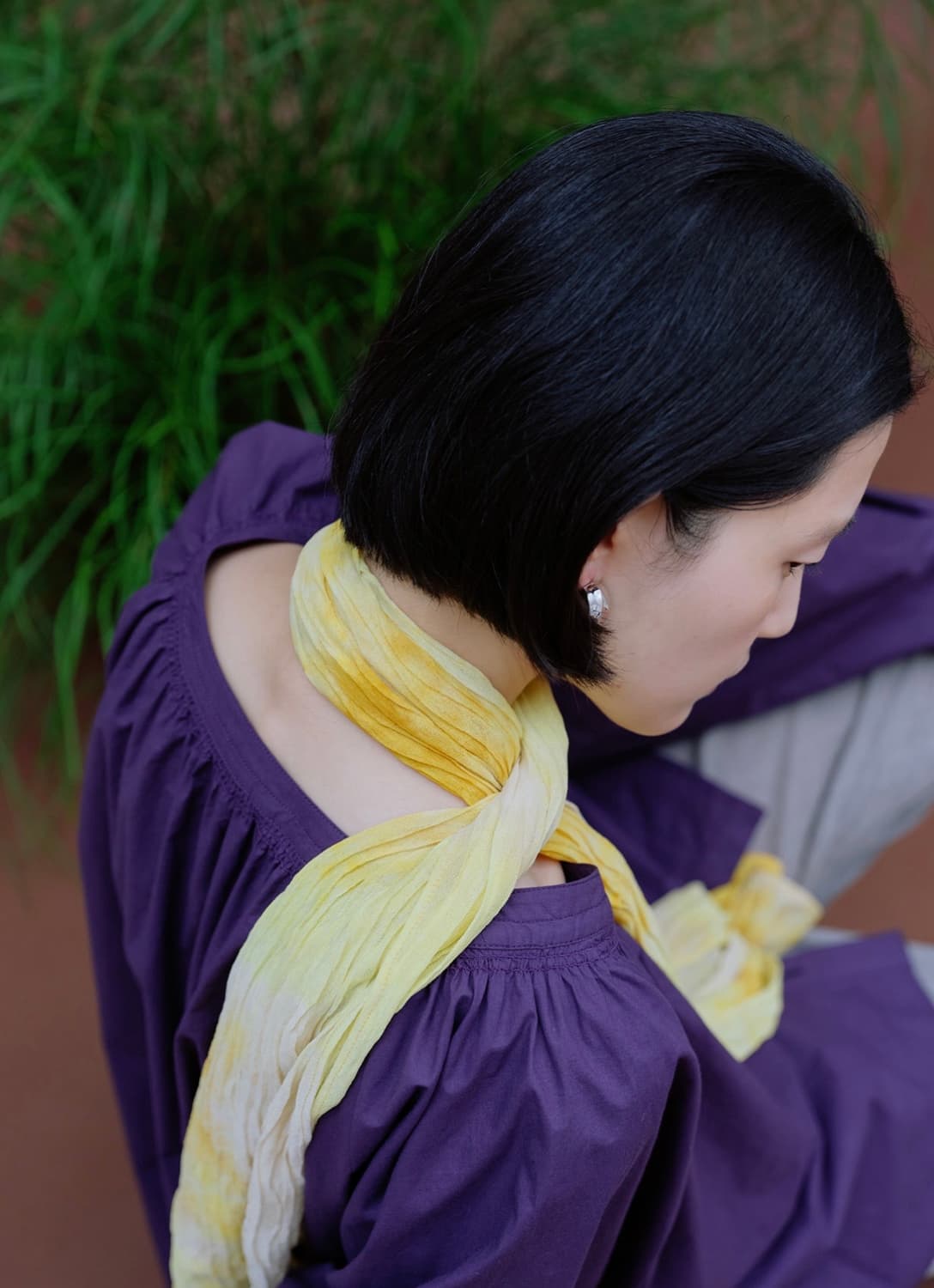 에토스 프린트 스카프 ethos printed scarf 상품이미지6