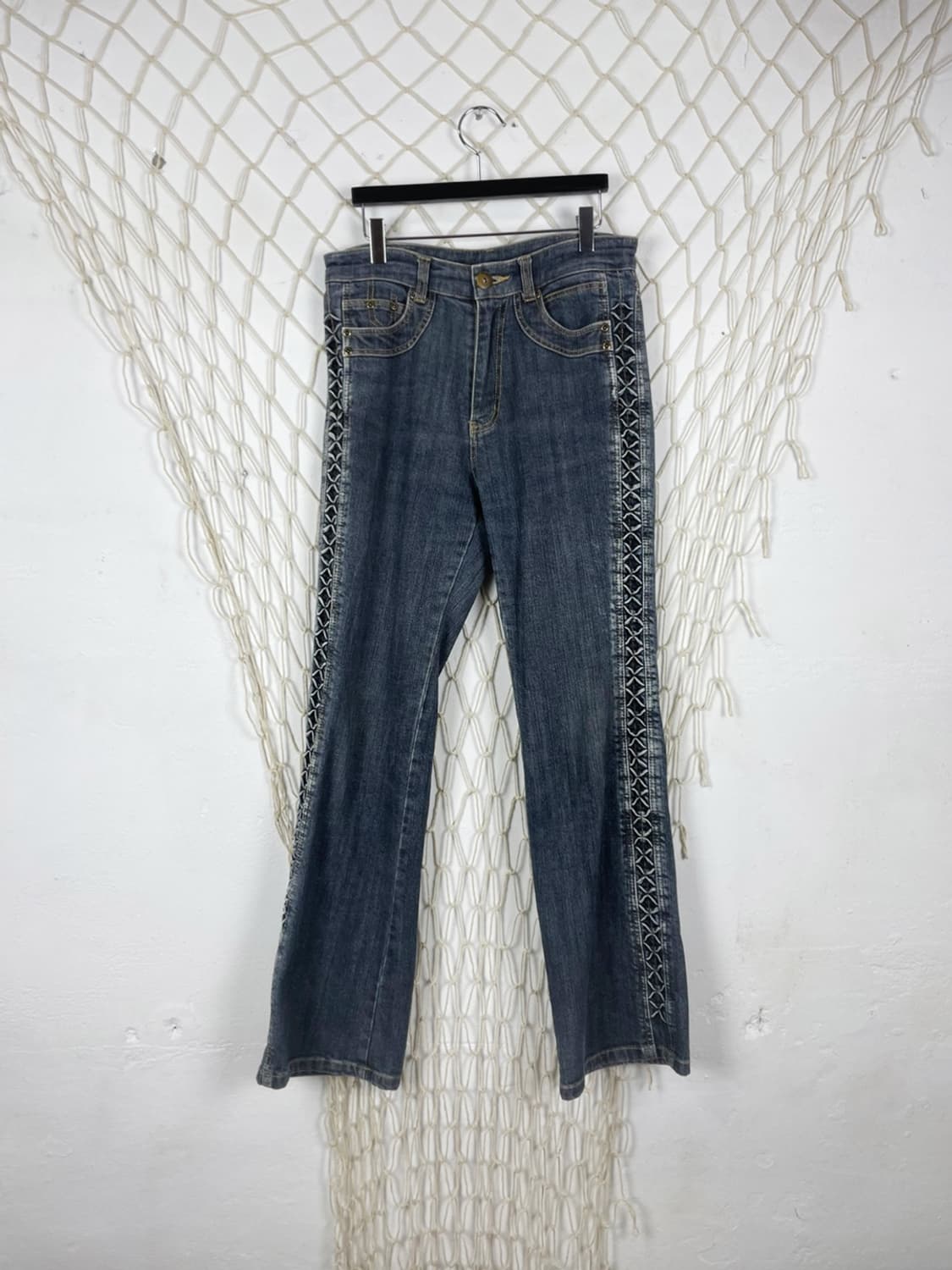 Grey Pleats Denim 상품이미지3