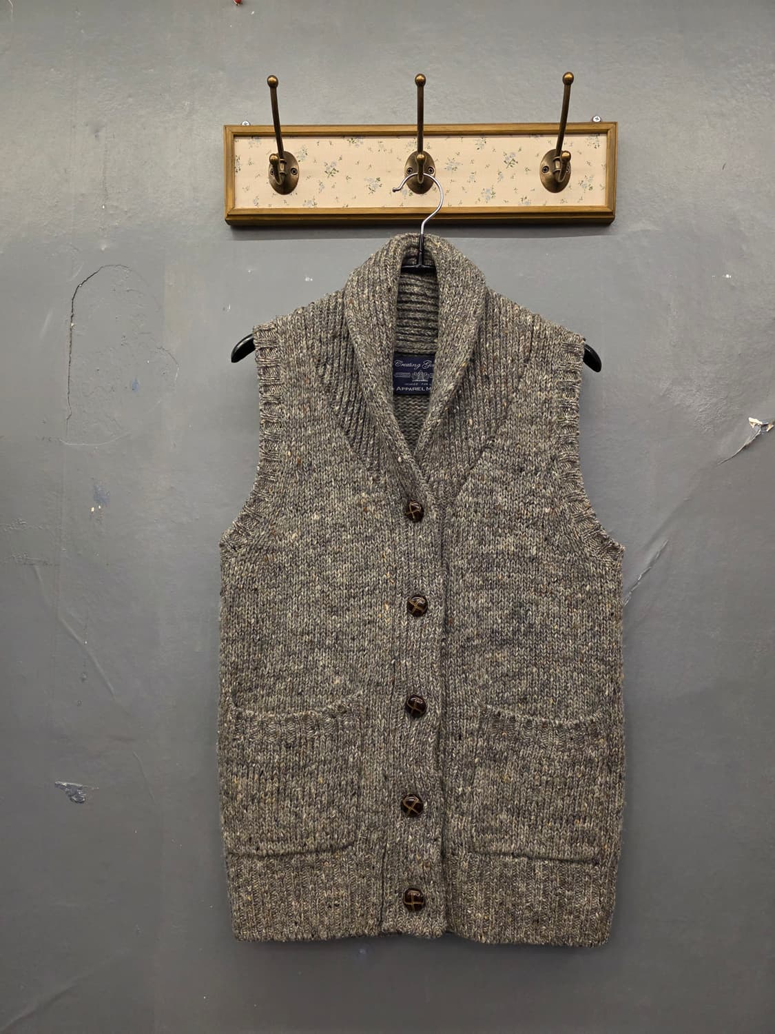 일본빈티지 니트조끼 상품이미지1