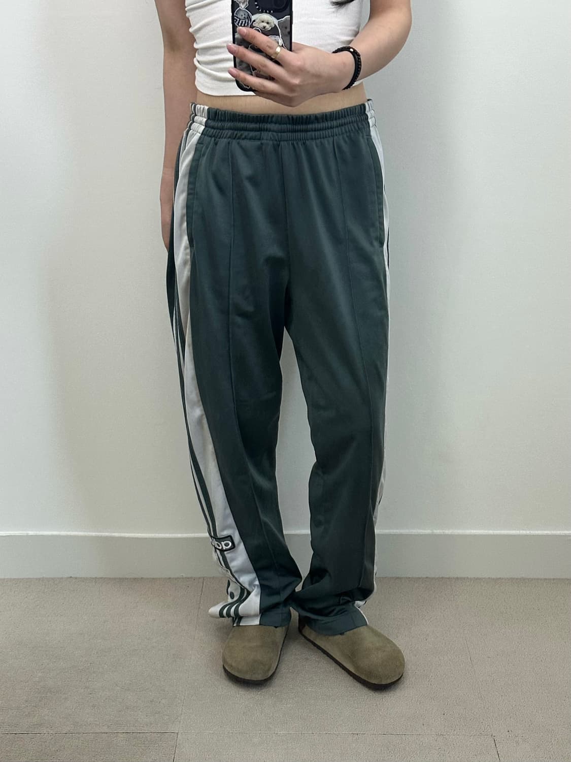 아디다스 아디브레이크 사이드라인 버튼 트랙팬츠 상품이미지1