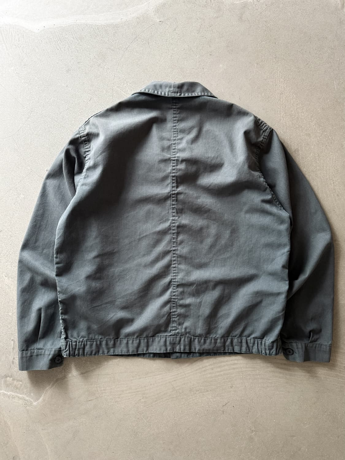 80s French Vintage Tergal Work Jacket 상품이미지6