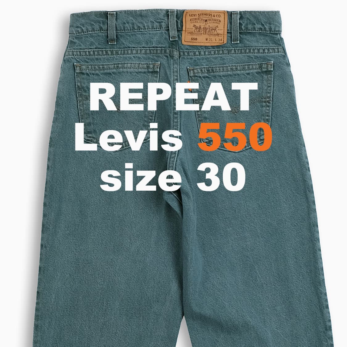 리바이스 550 오렌지탭 90s USA 30 인치 OR5503122 상품이미지1