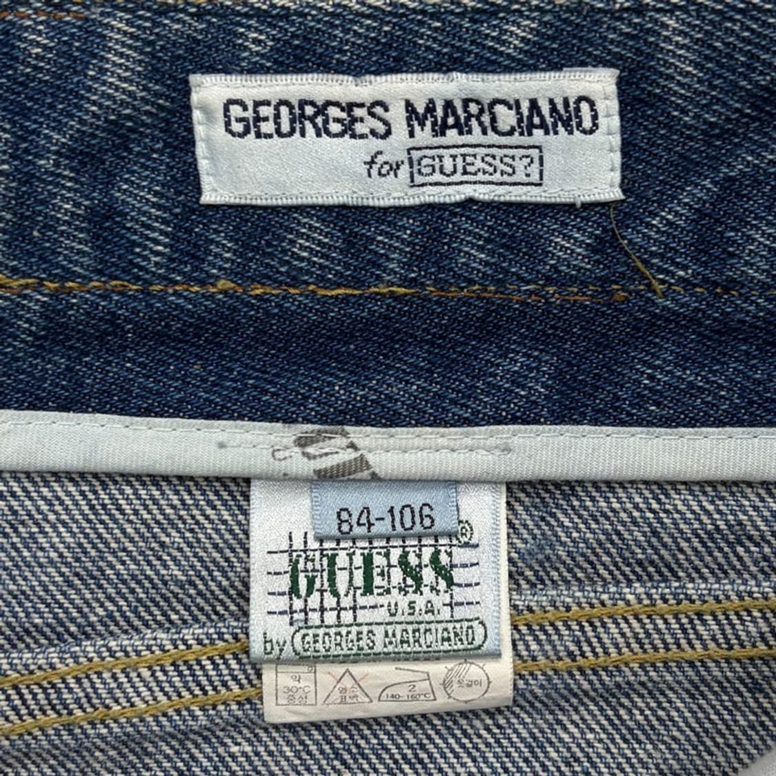 게스 조르주 마르치아노 데님팬츠 v2546 상품이미지9