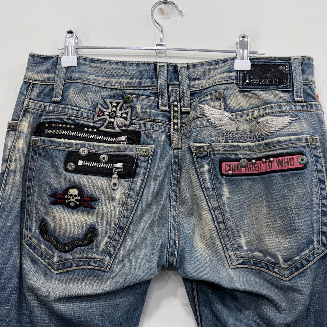 로빈스진 슬림핏 바이커  상품이미지4