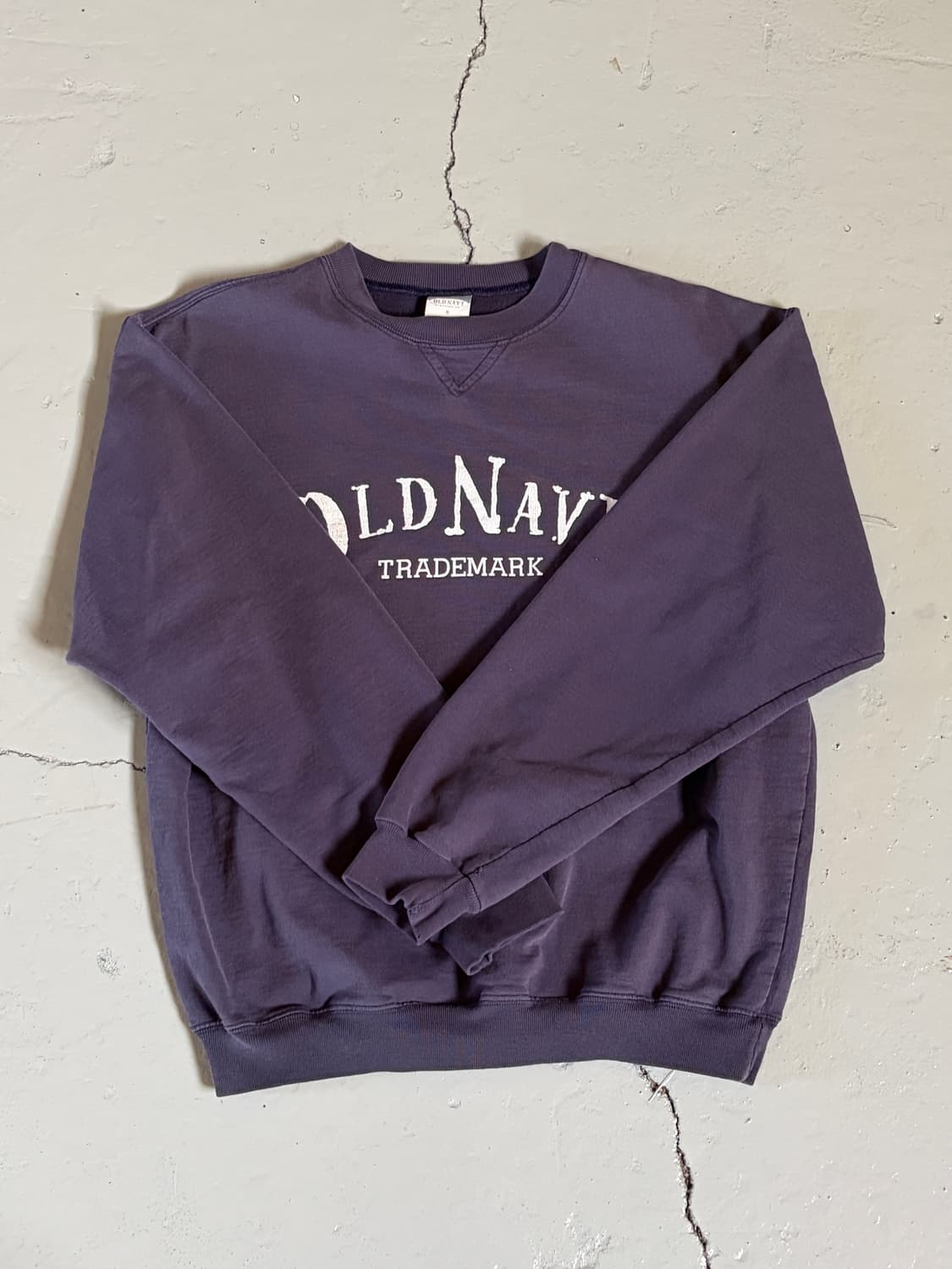90s 올드 네이비 (OLD NAVY) 썬페이딩 네이비 스웻셔츠 상품이미지5