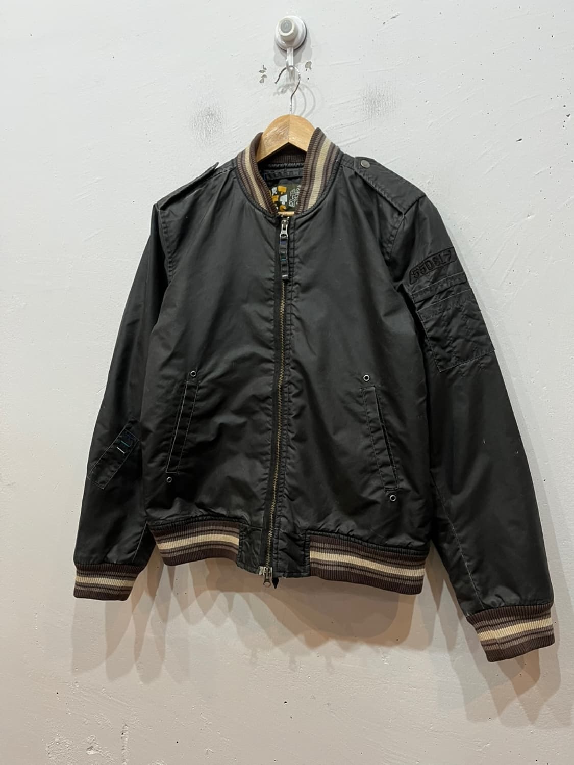 55DSL by DIESEL 플라이트 봄버자켓 상품이미지1