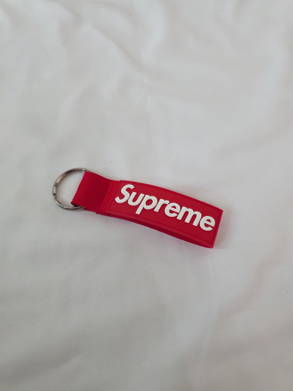 슈프림 웨빙 키체인 레드 상품이미지1