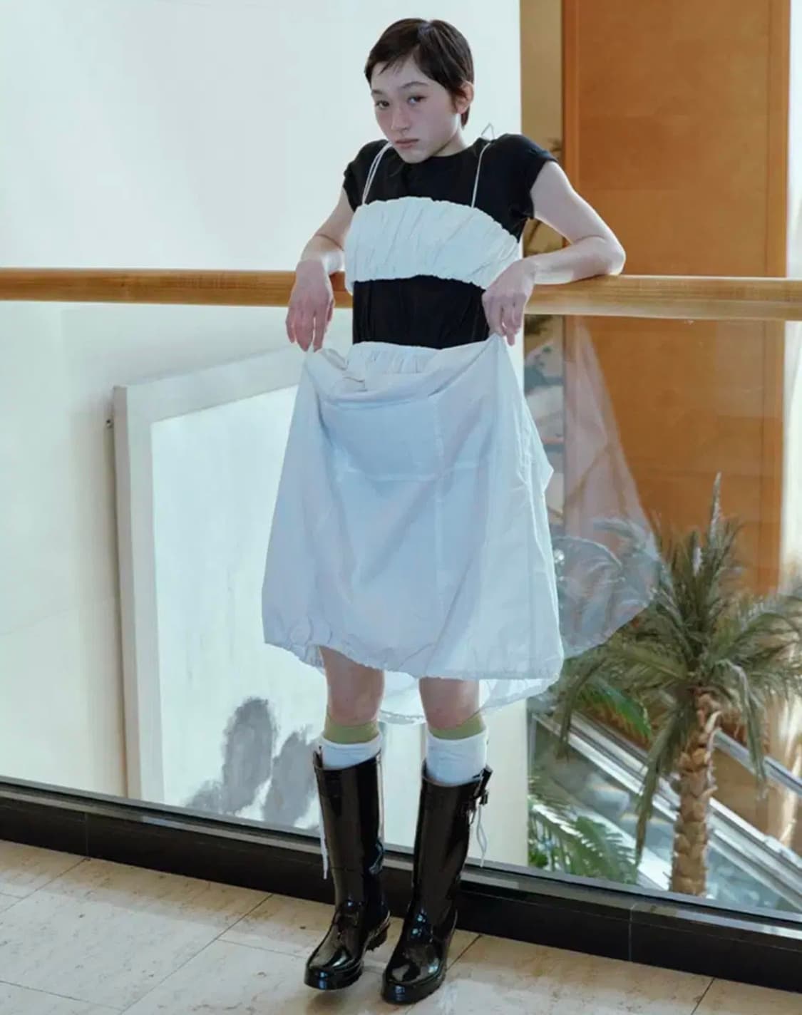 락피쉬웨더웨어 레인부츠 블랙 상품이미지1