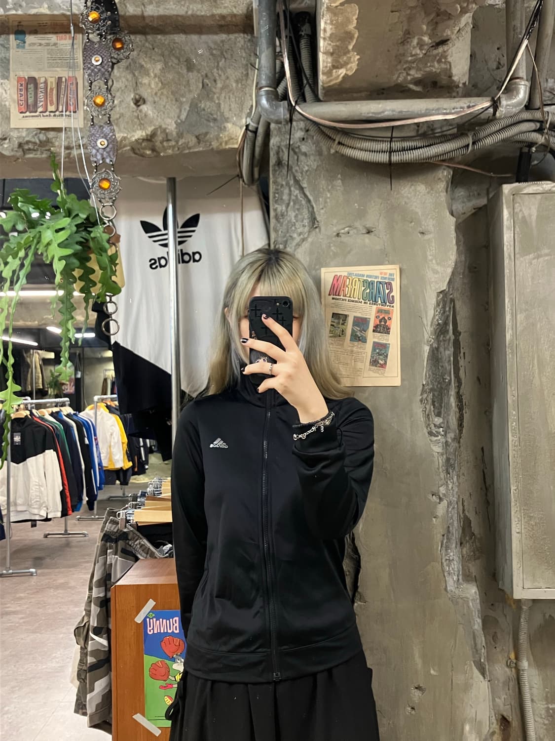 아디다스 져지 블랙 S  #csz833 상품이미지2