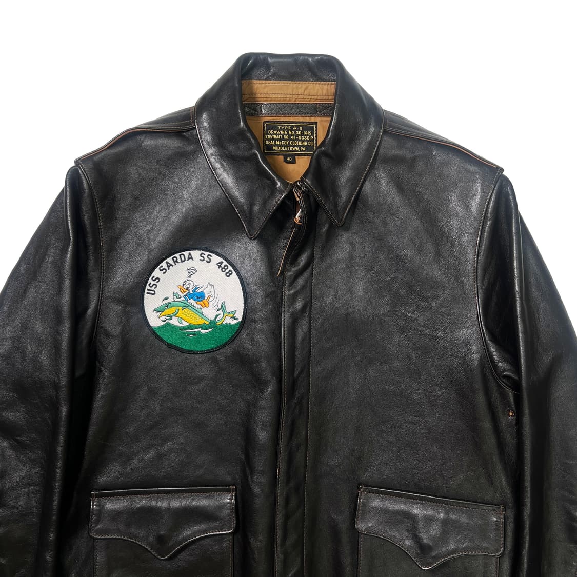 리얼맥코이 A-2 플라이트 자켓 (40) 상품이미지3