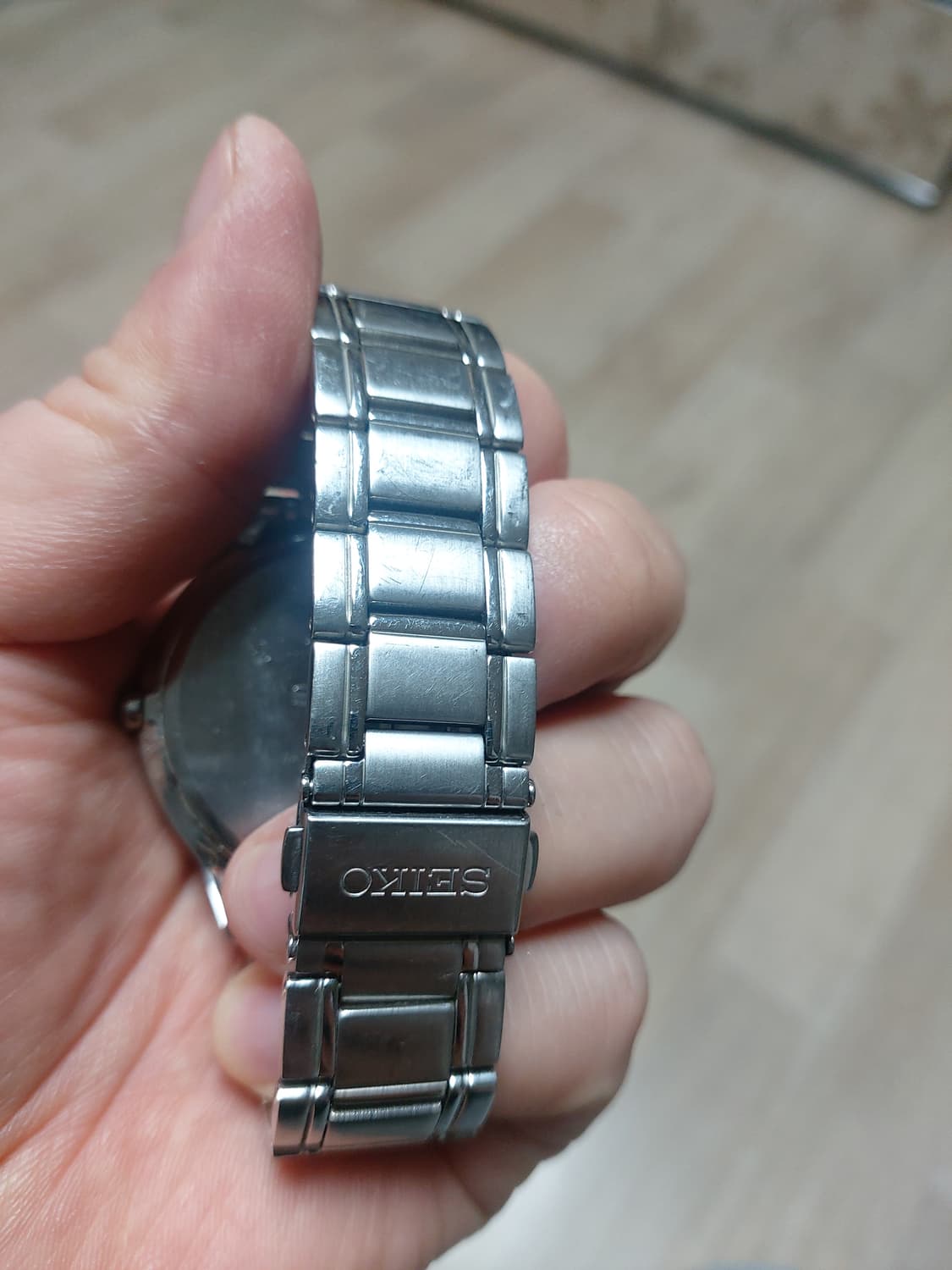 세이코 사파이어 글래스 블랙 다이얼 상품이미지3