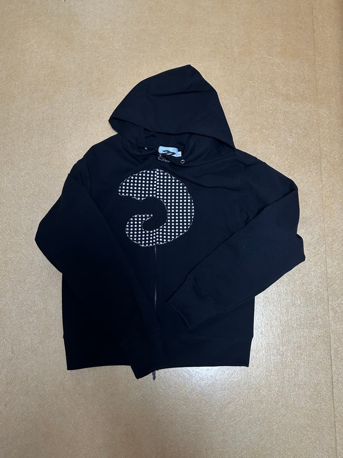 탄산마그네슘 혼 아플리케 후드집업 맨 상품이미지2