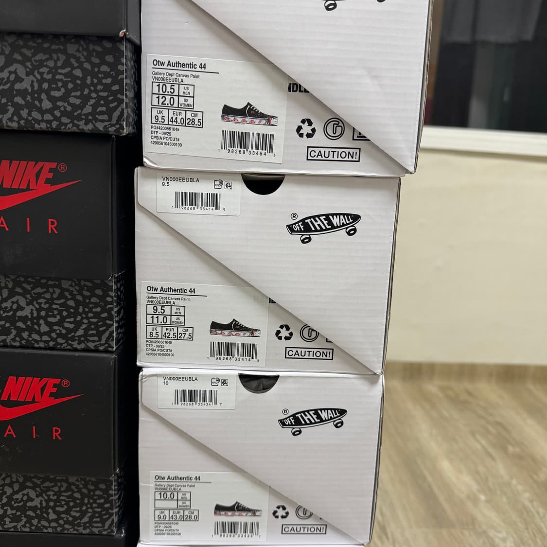 반스X갤러리 디파트먼트 OTW 어센틱 44 / 블랙 상품이미지2