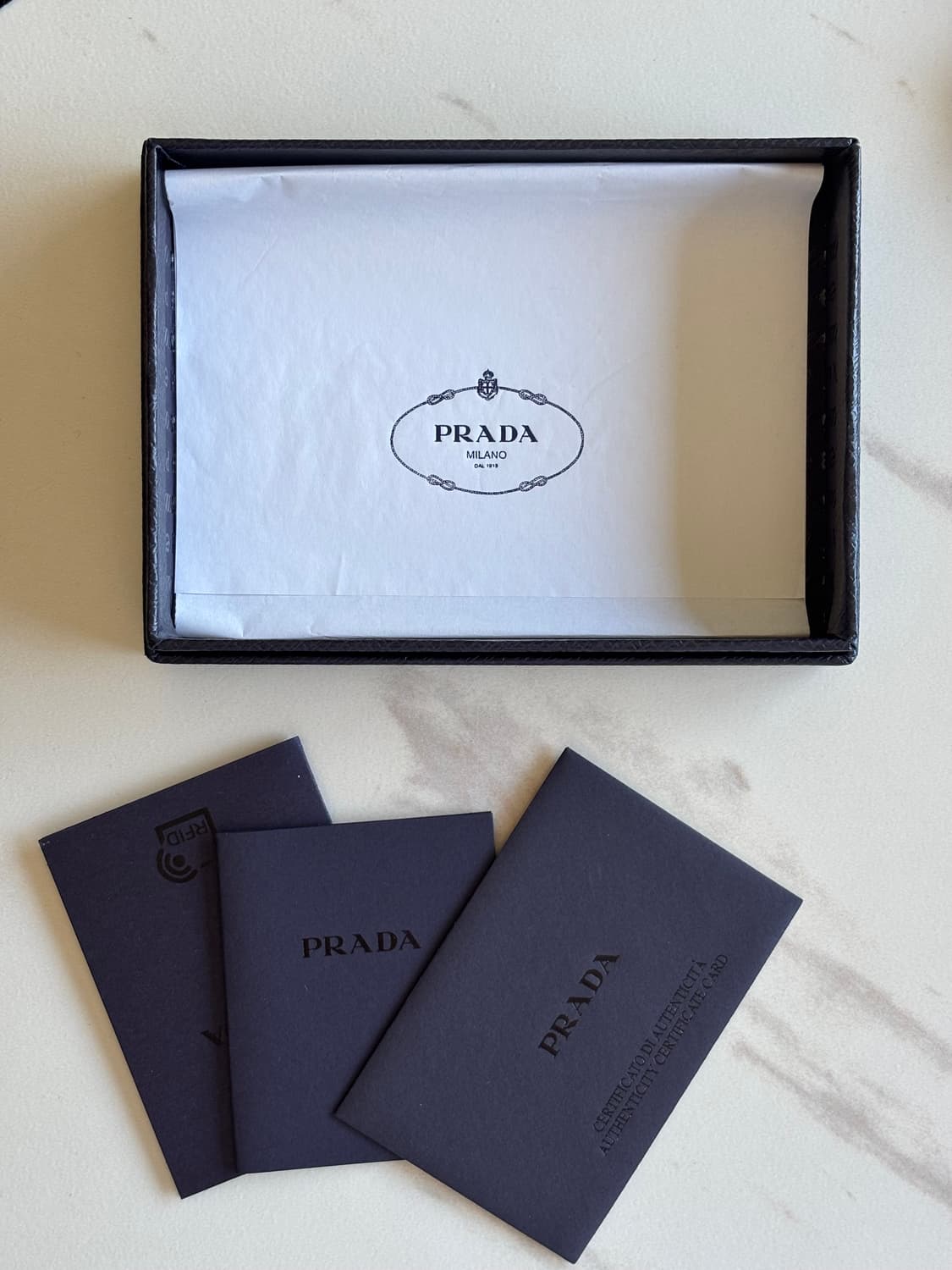 프라다 카드지갑 목걸이형 (블랙 은장) 상품이미지4