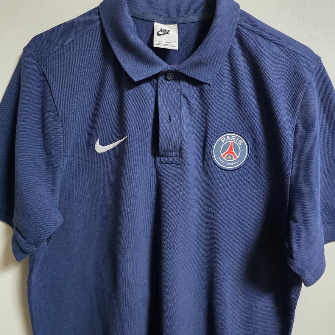 나이키 파리생제르맹(PSG) 폴로 셔츠 미드나이트 네이비 S사이즈 상품이미지2