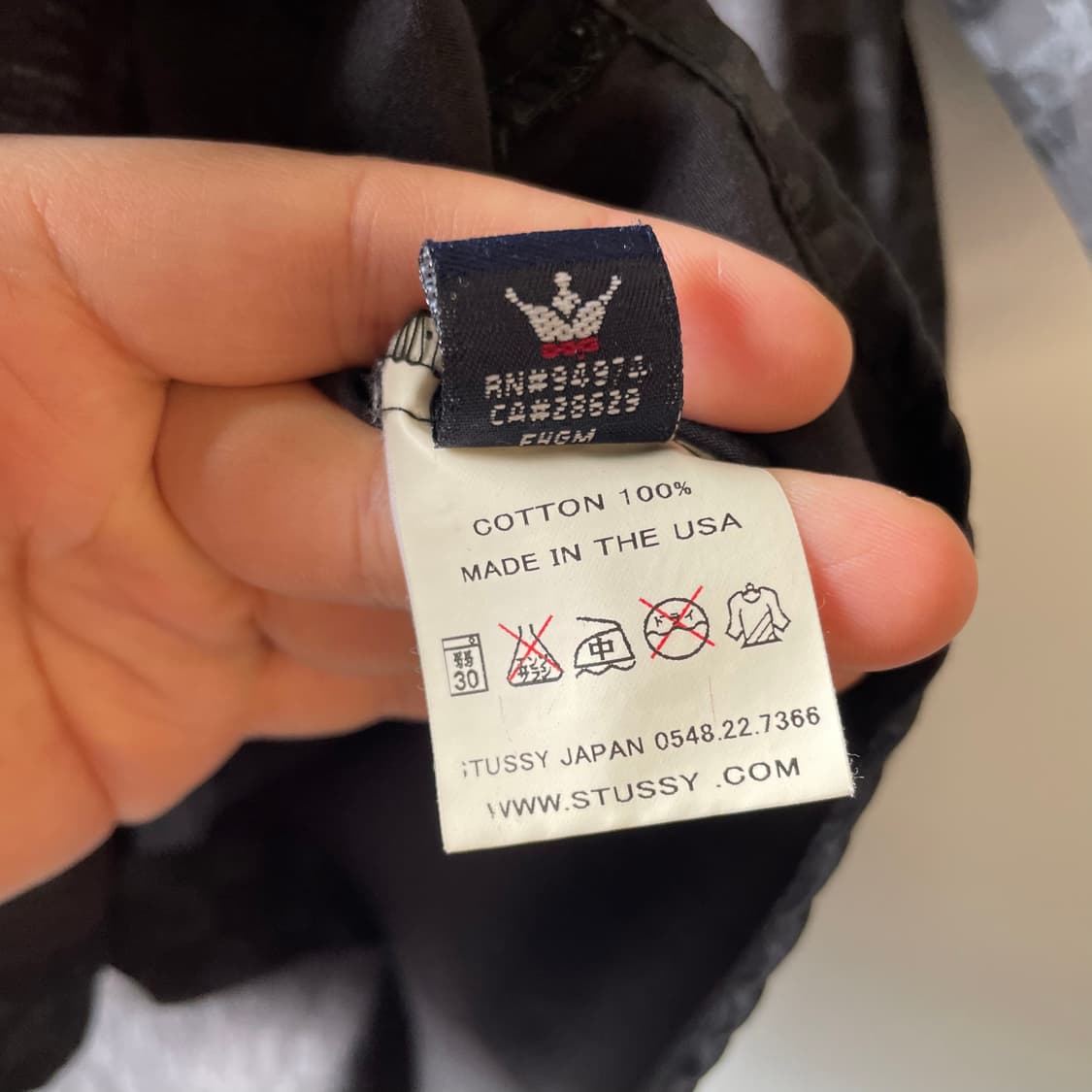 90s 스투시 반팔 체크셔츠 상품이미지9