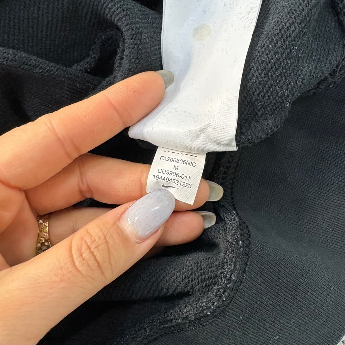 M 나이키 남성 스우시 맨투맨 긴팔티 0330J 상품이미지5