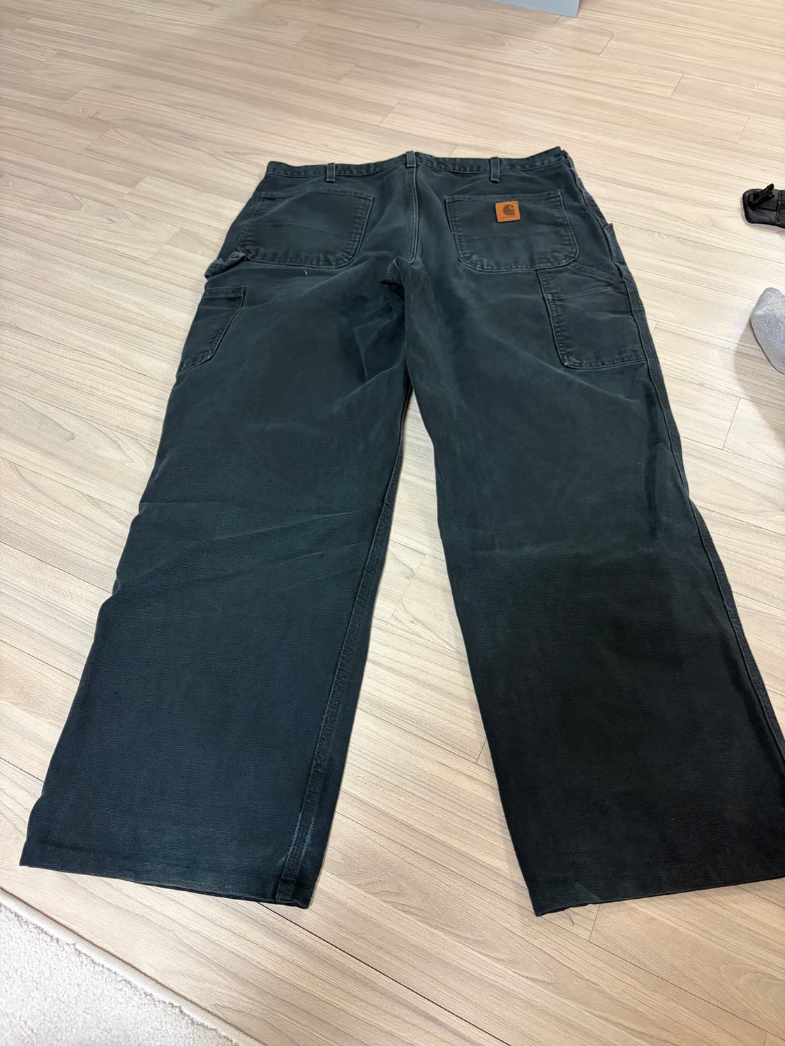 vintage 빈티지 칼하트 싱글니 카펜터 팬츠 블랙 carhartt 상품이미지2